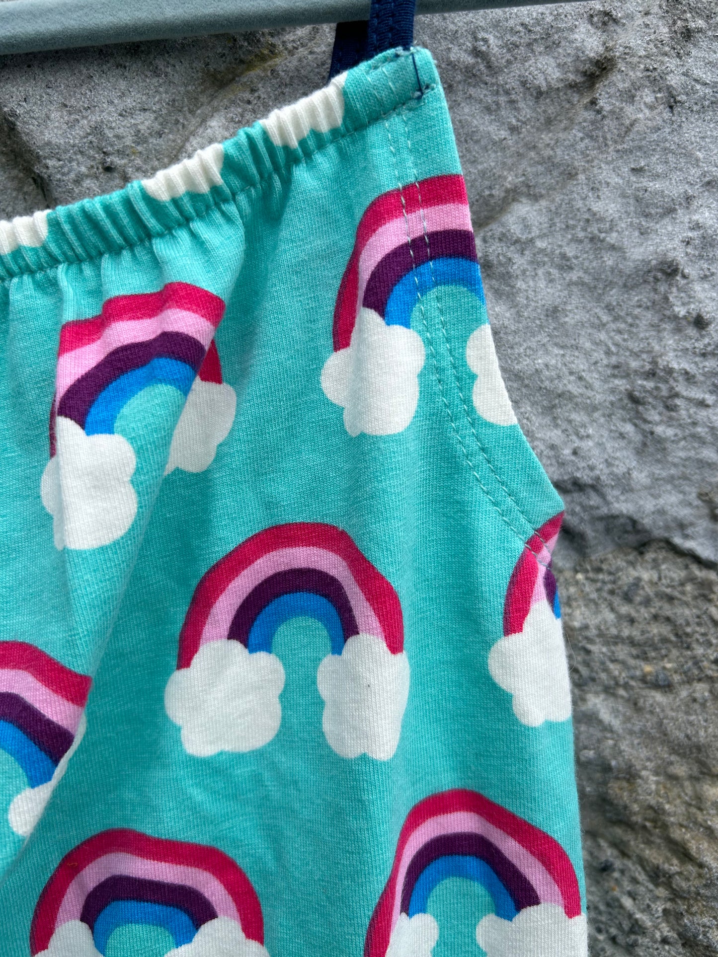 Rainbow short jumpsuit 7-8y (122-128cm)