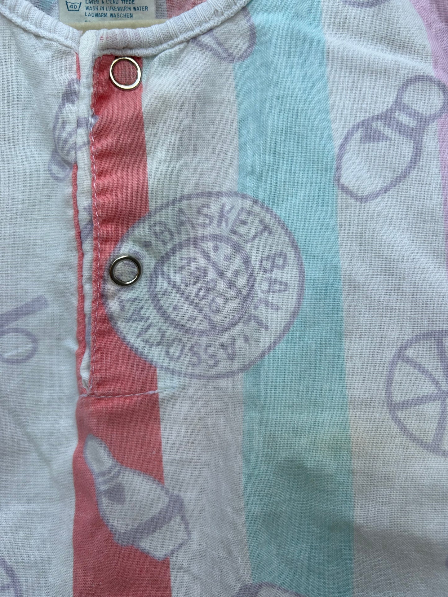 80s pastels basketball top 4-5y (104-110cm)
