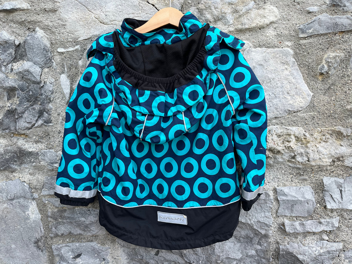 Blue circles jacket 3-4y (98-104cm)