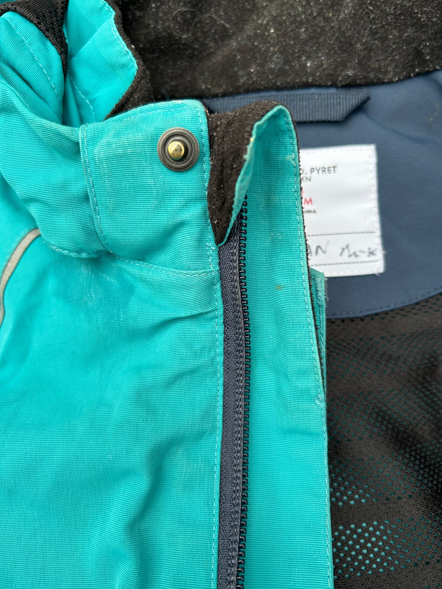 PoP petrol jacket 9-12m (74-80cm)