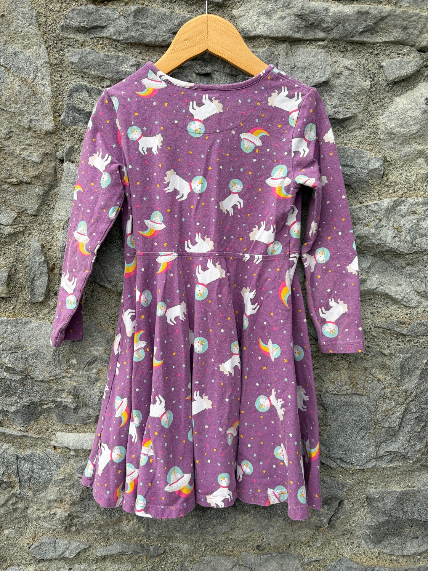 Space unicorn skater dress 5-6y (110-116cm)