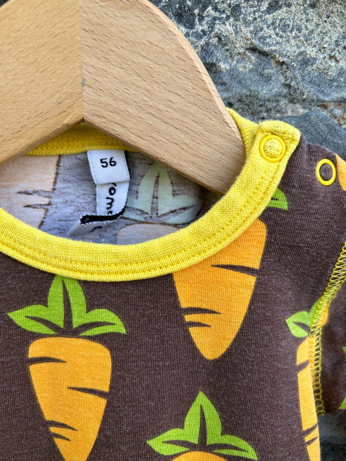 Carrots brown vest 0-1m (50-56cm)