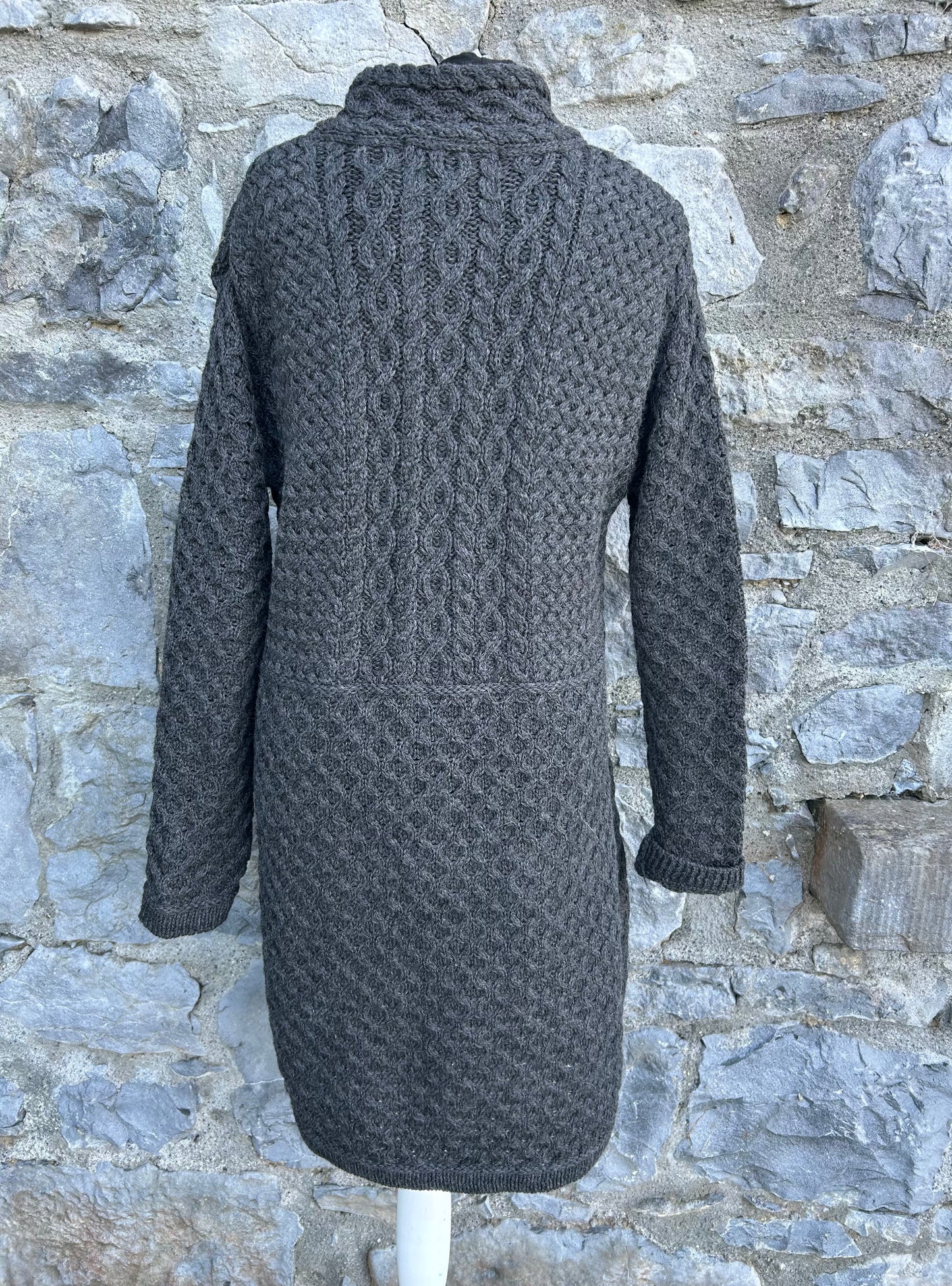 Aran grey coat uk 14