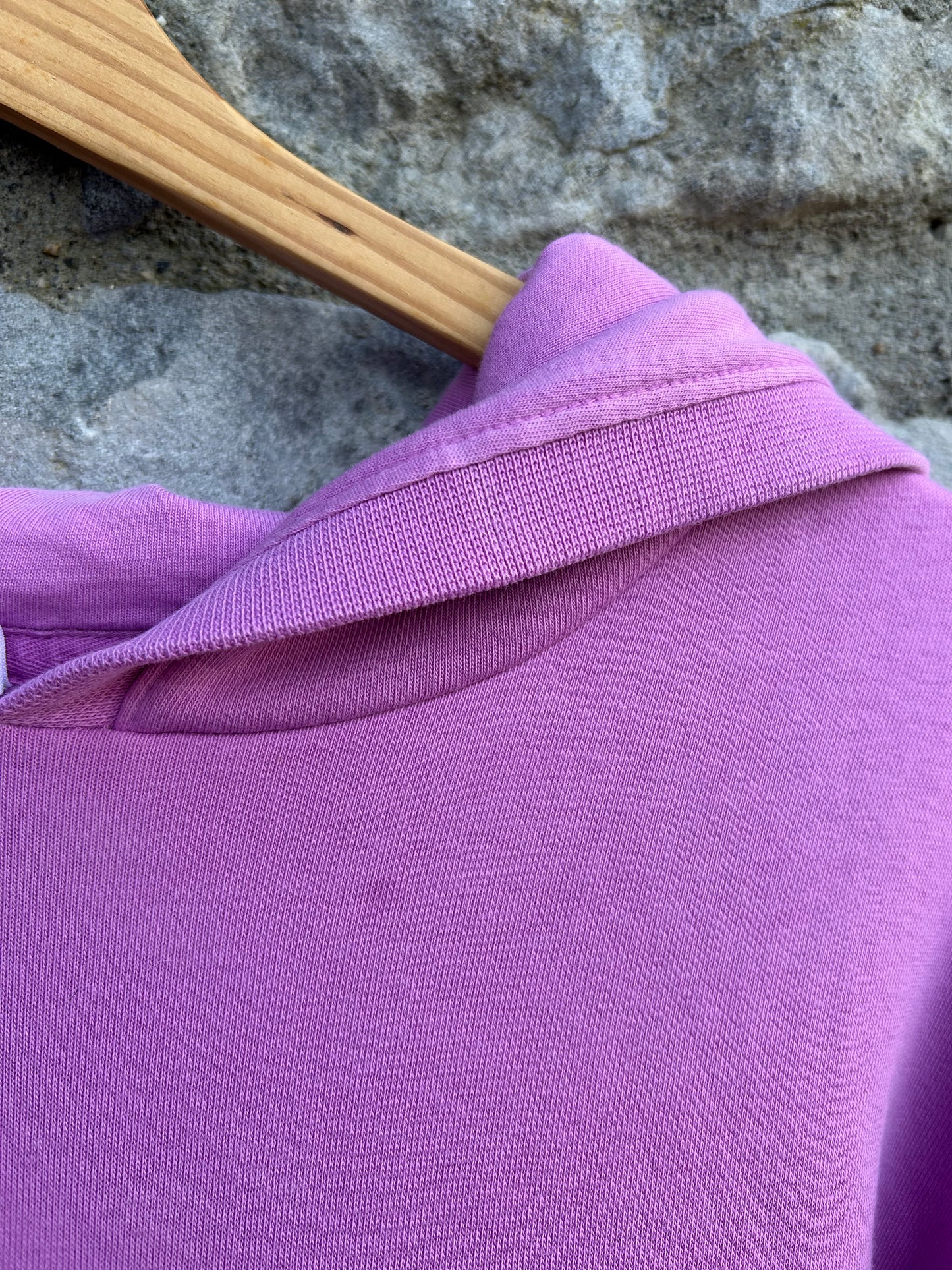 Purple ombré hooded dress 12y (152cm)
