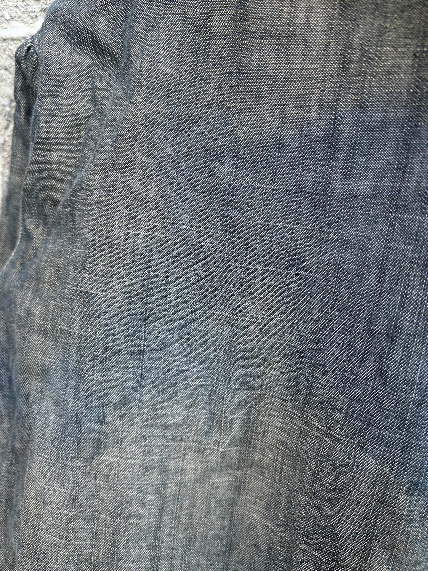 Denim ruffled dress 6-7y (116-122cm)