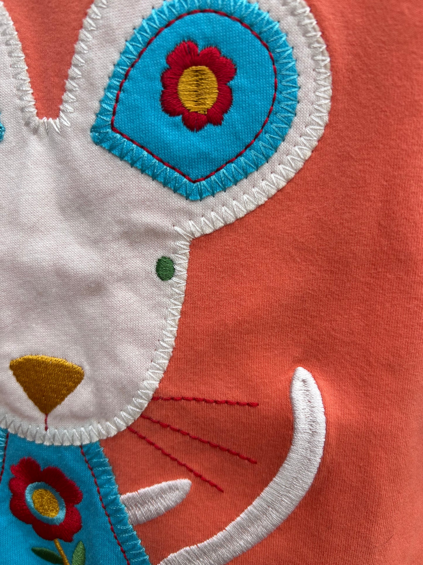 Mouse orange top 18-24m (86-92cm)
