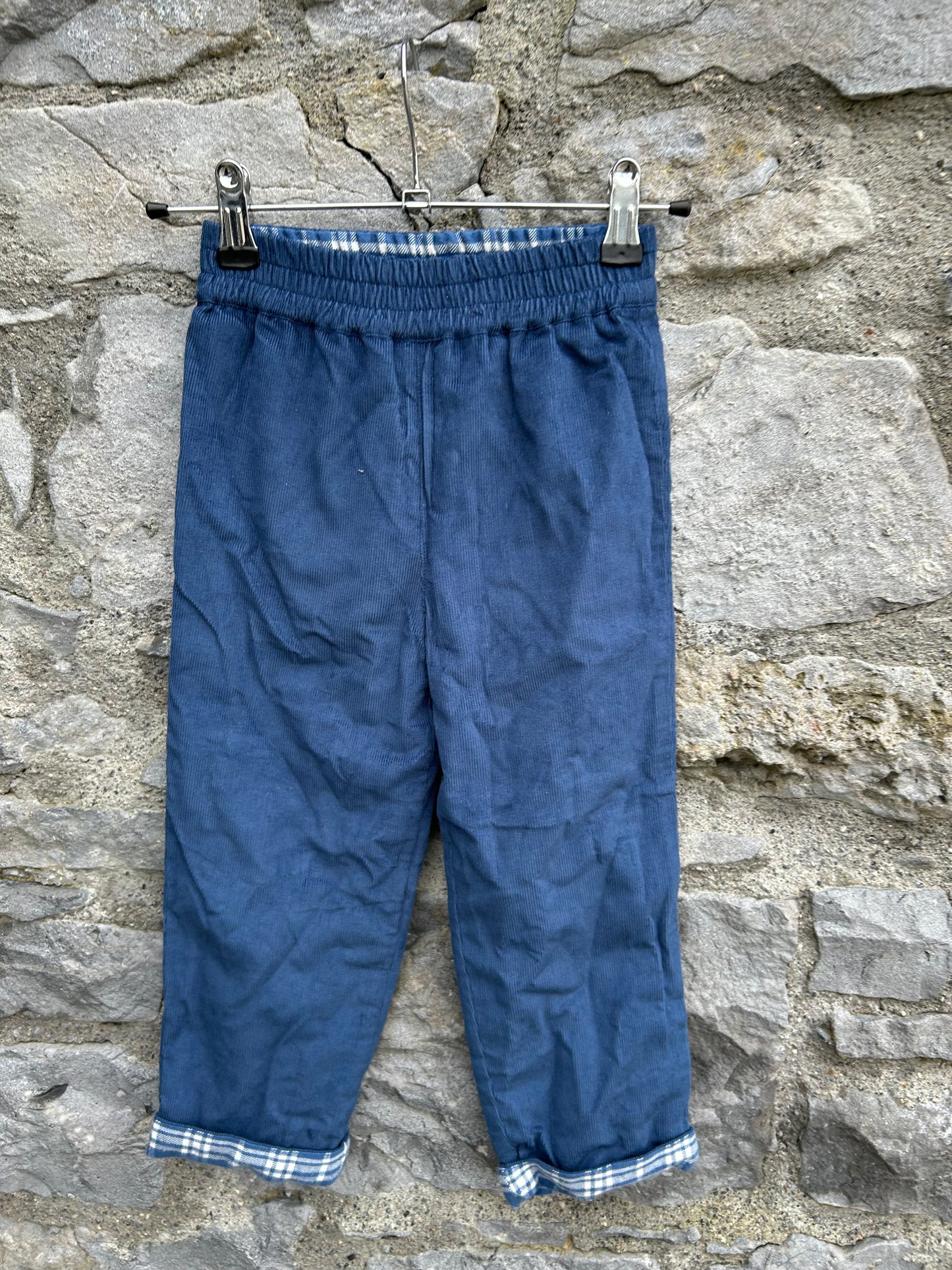 Blue pull up cords 4y (104cm)