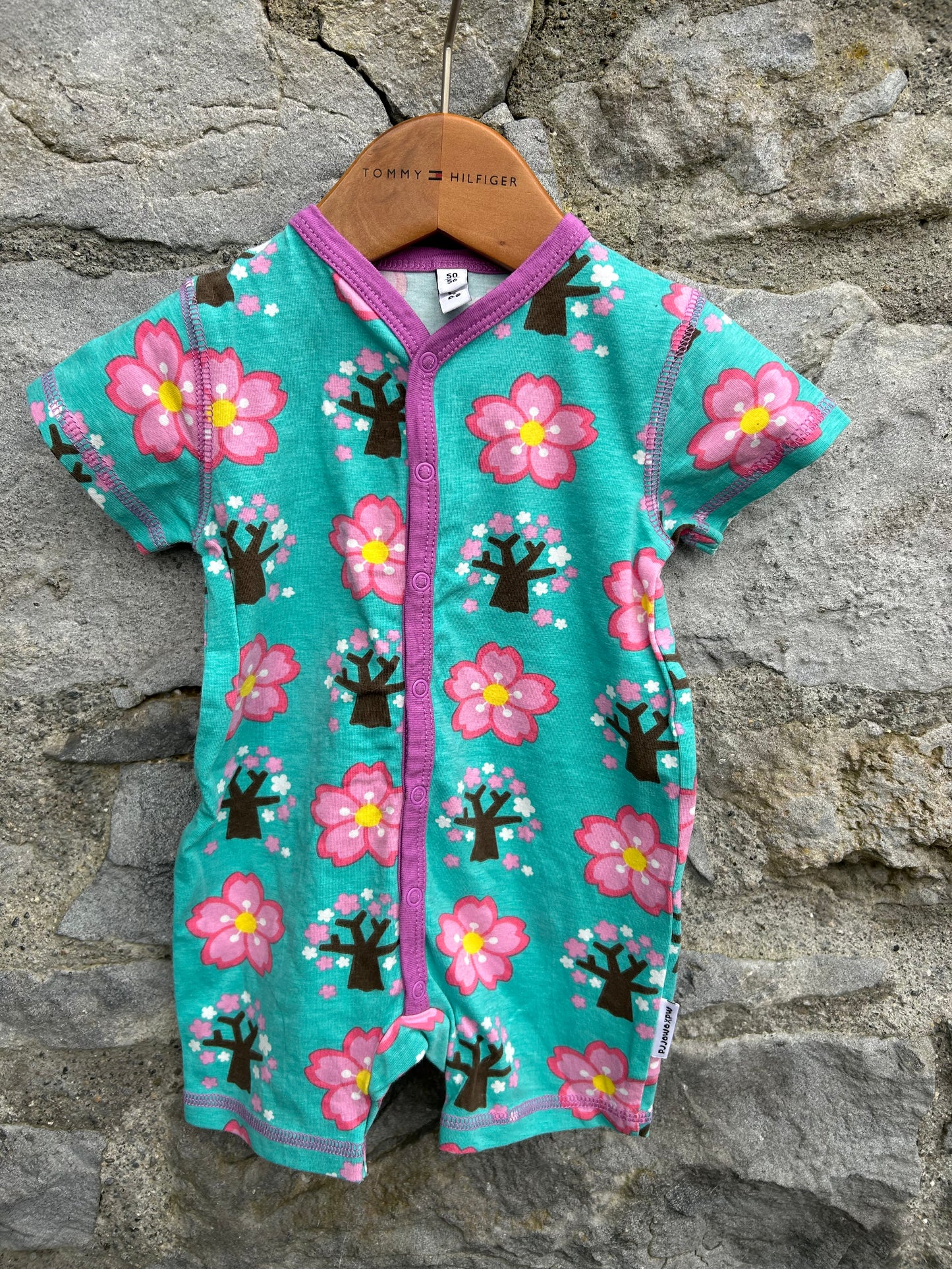 Blooming trees rompers 0-1m (50-56cm)