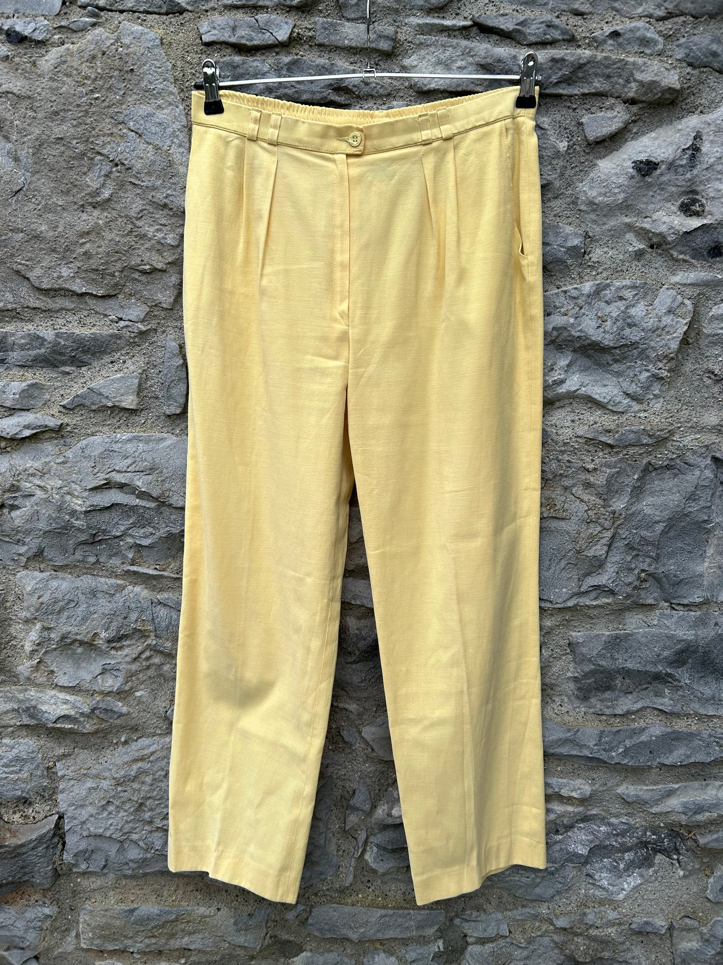 80s yellow pants uk 12-14