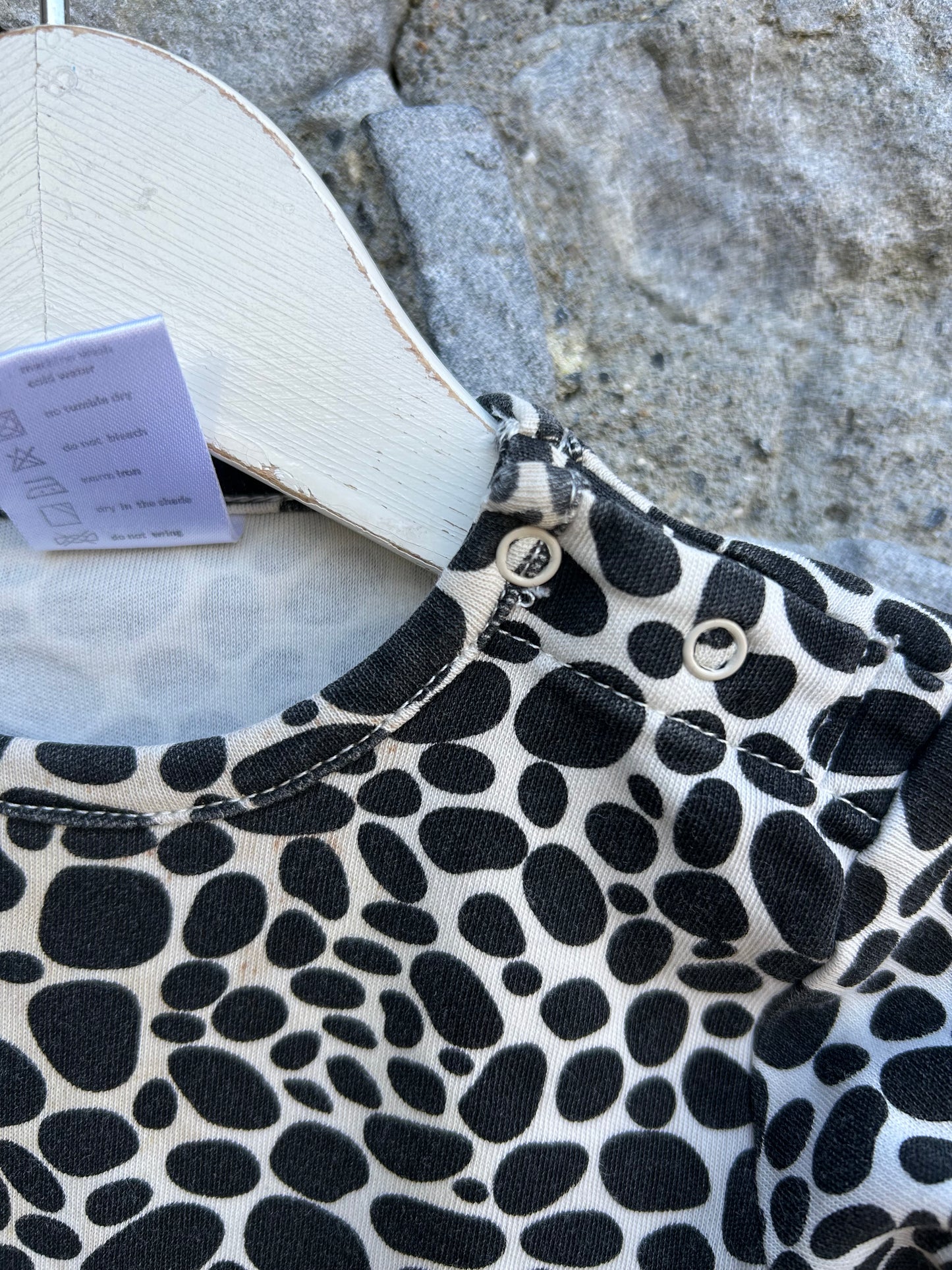 Spotty ivory top 3m (62cm)
