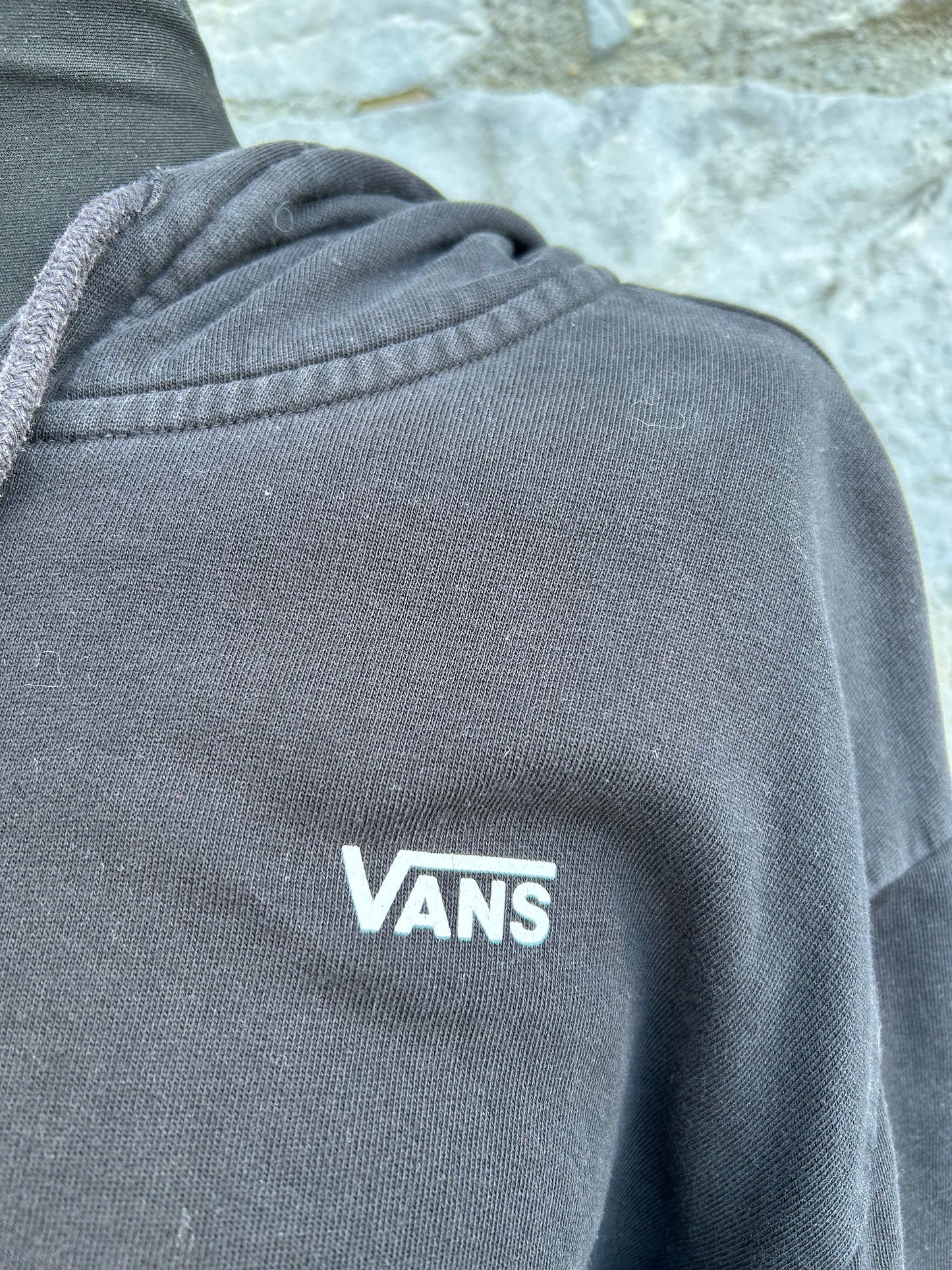 Black short hoodie uk 10-12