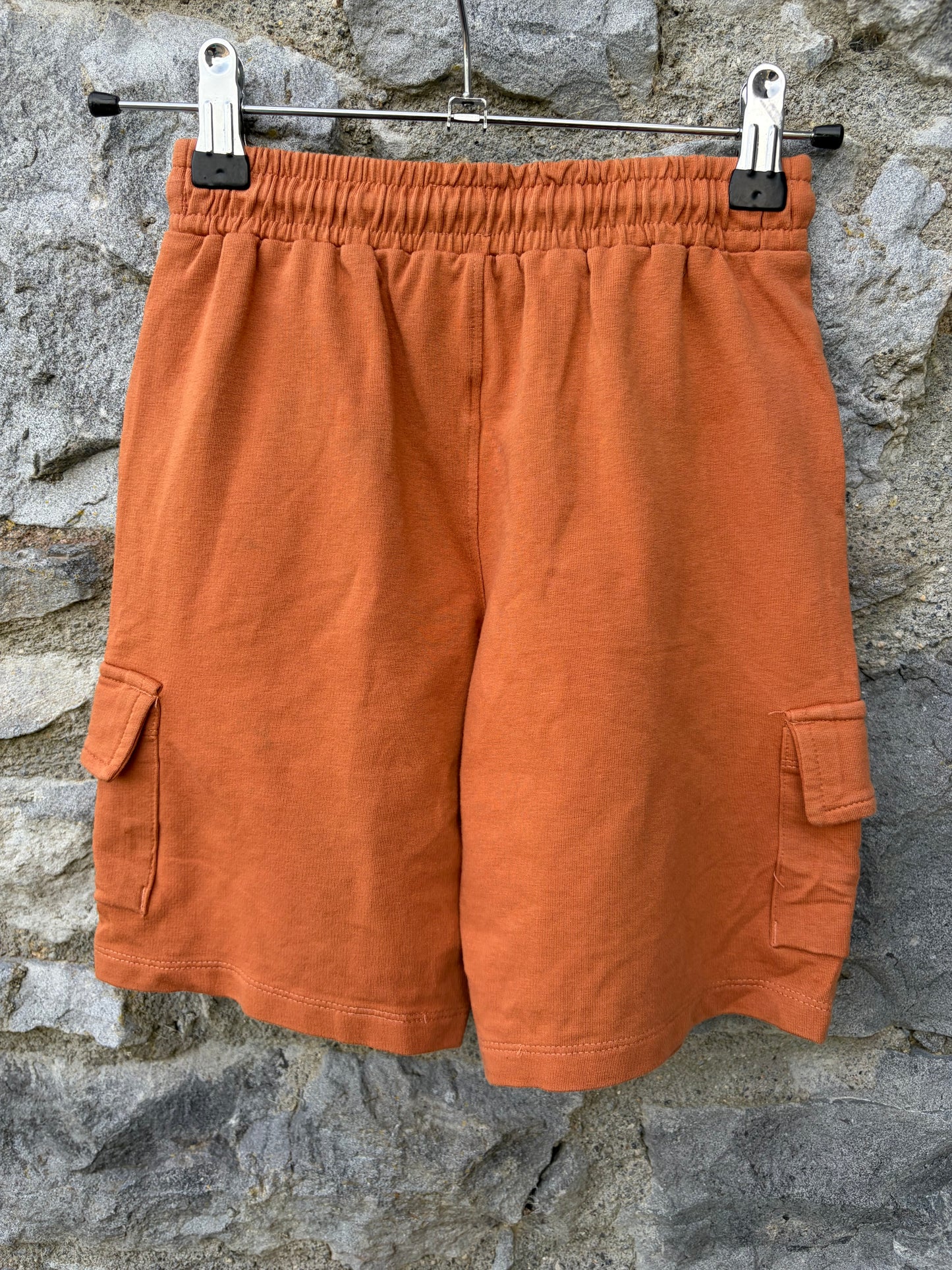 Orange shorts 7-8y (122-128cm)