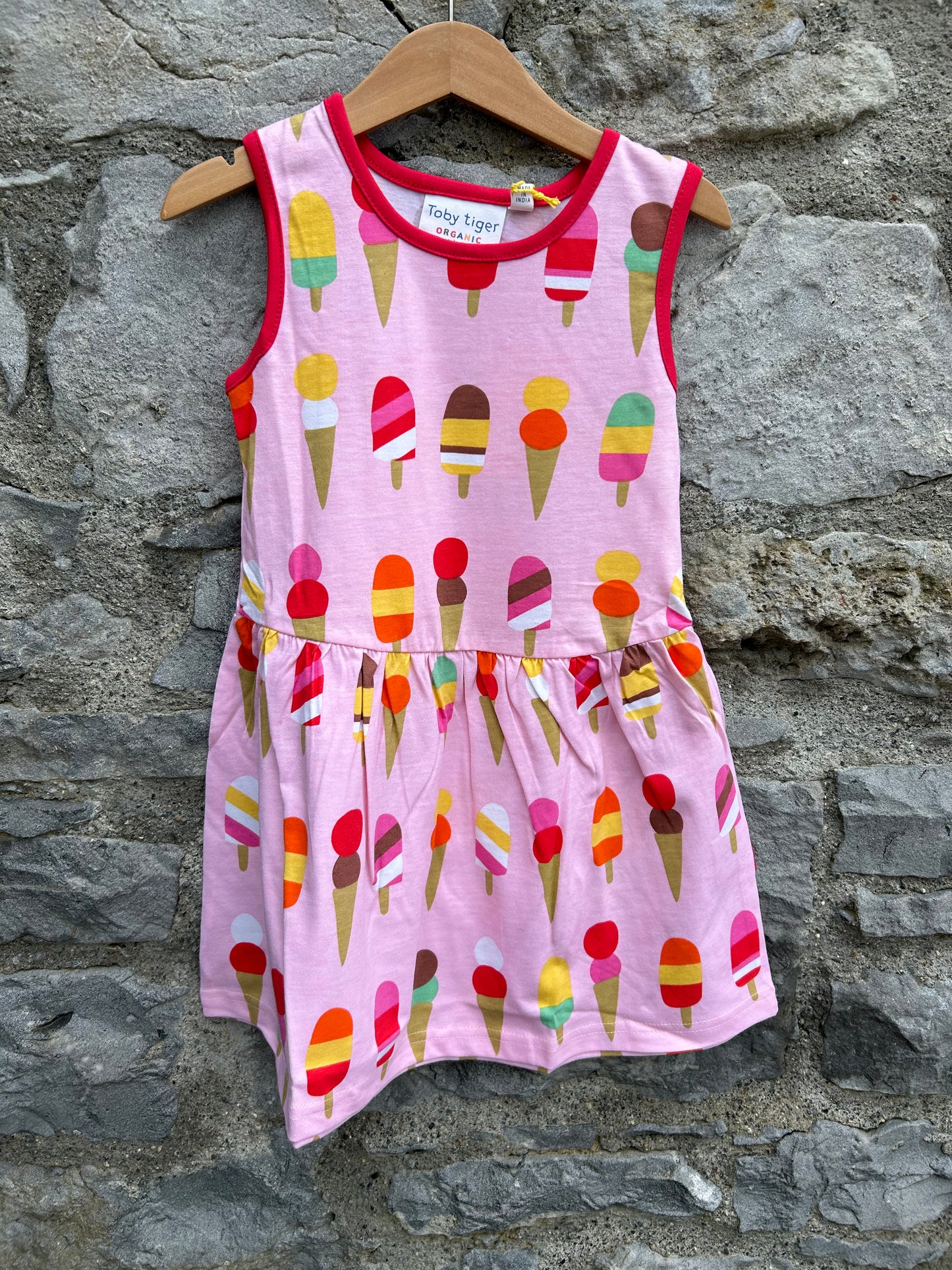 Pink ice cream dress 3-4y (98-104cm)