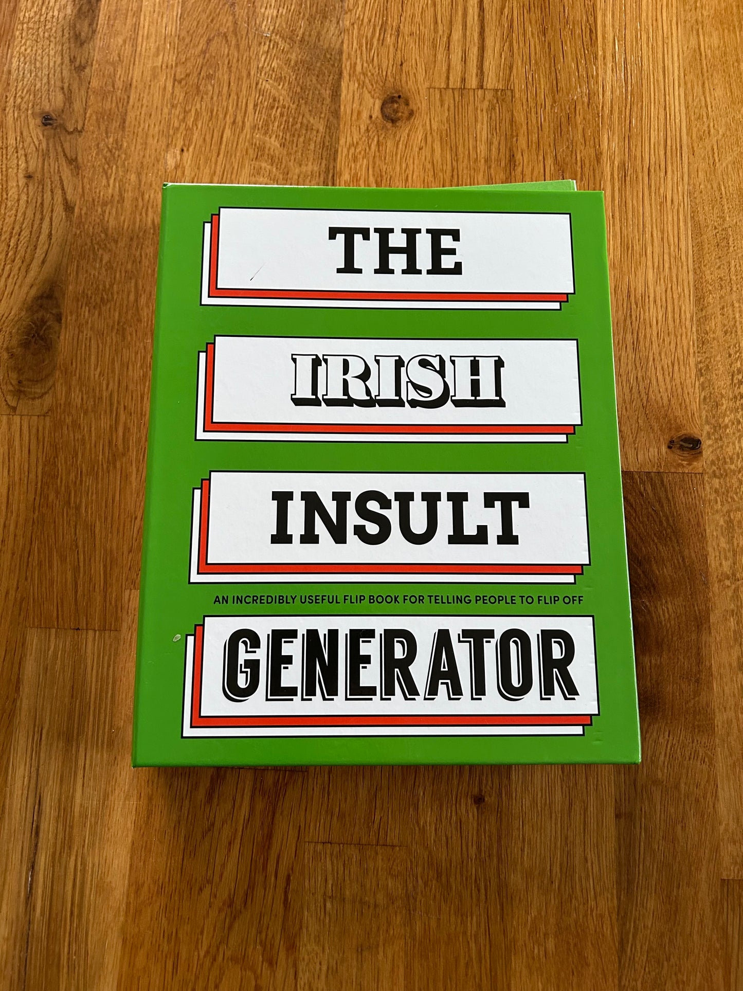 The Irish insult generator