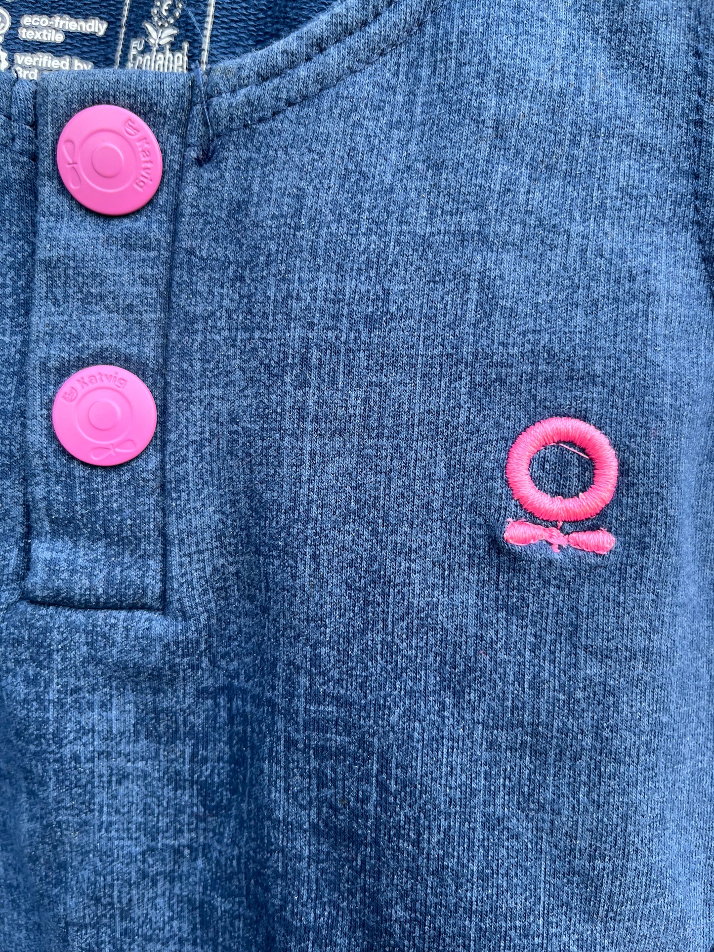 Navy pinafore 3y (98cm)