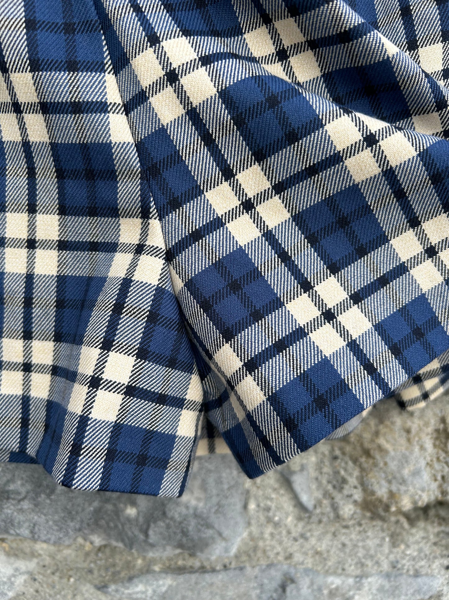 Blue check skort 3-4y (98-104cm)