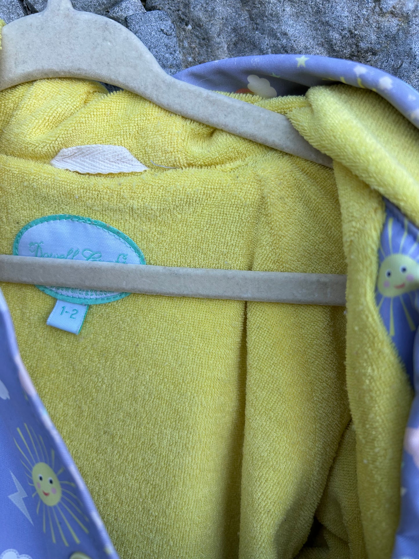 Blue weather raincoat 18-24m (86-92cm)