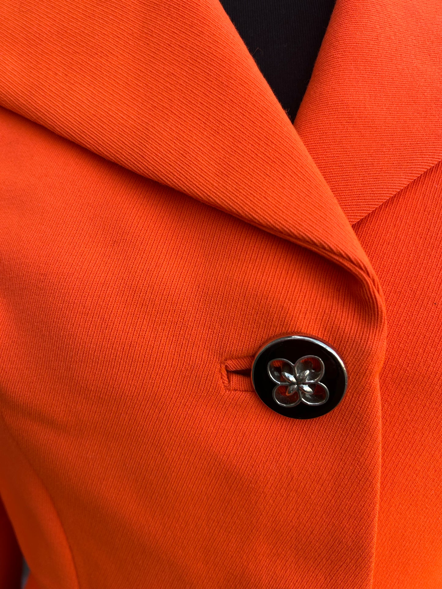 90s orange jacket uk 8-10