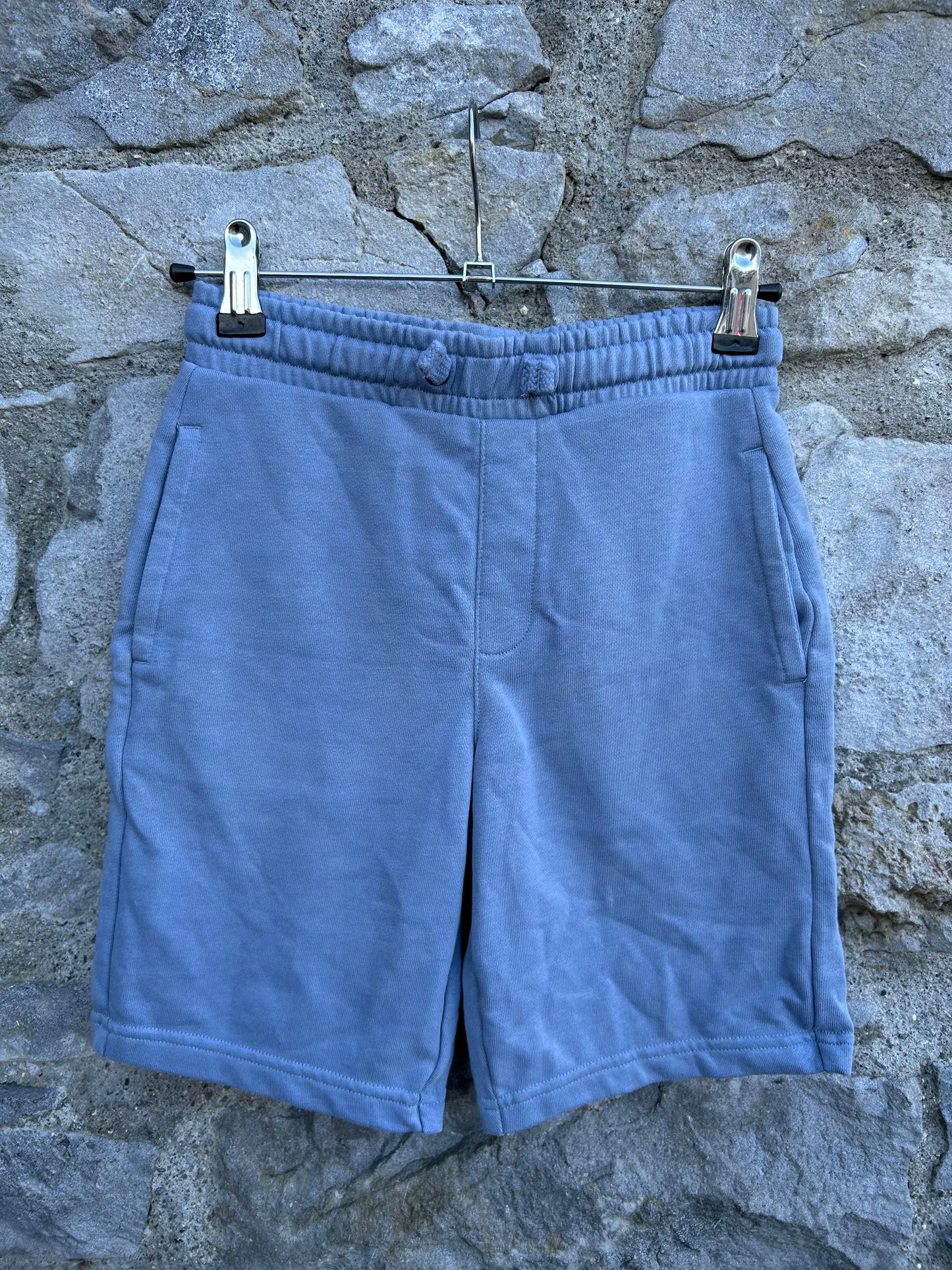Steel blue shorts 7-8y (122-128cm)