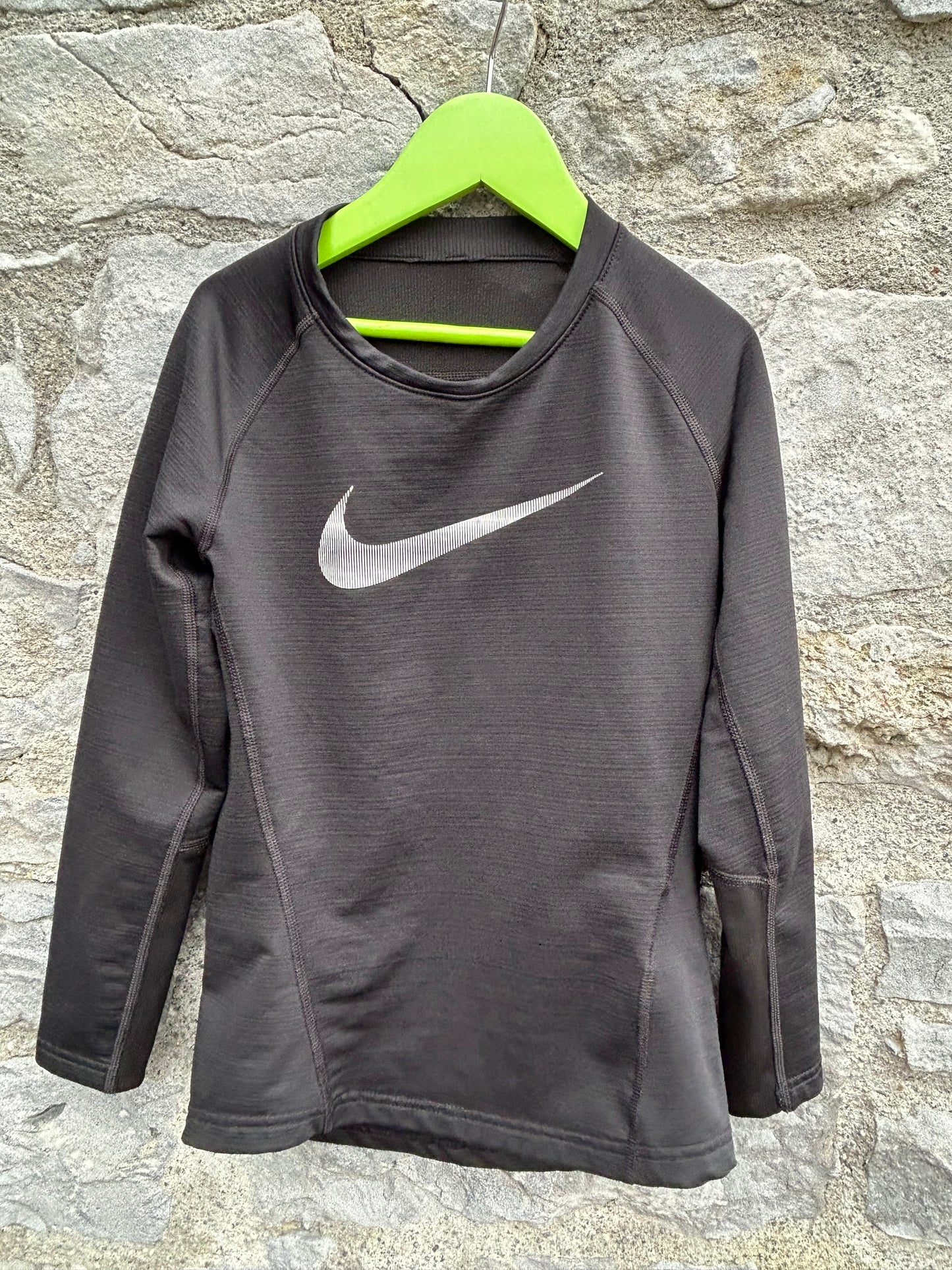 Unisex black sport top 8-9y (128-134cm)