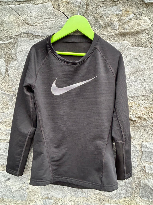 Unisex black sport top  8-9y (128-134cm)