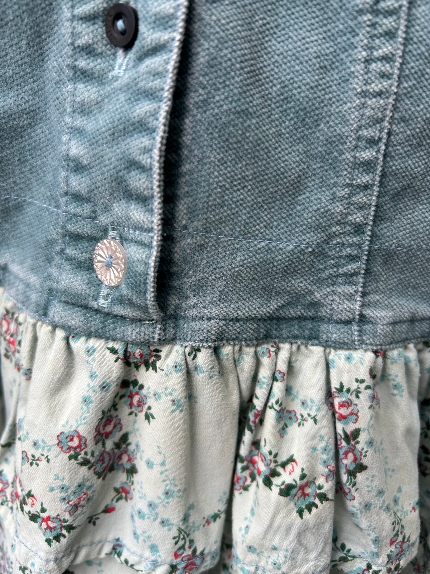 Y2K floral dress 2-3y (92-98cm)