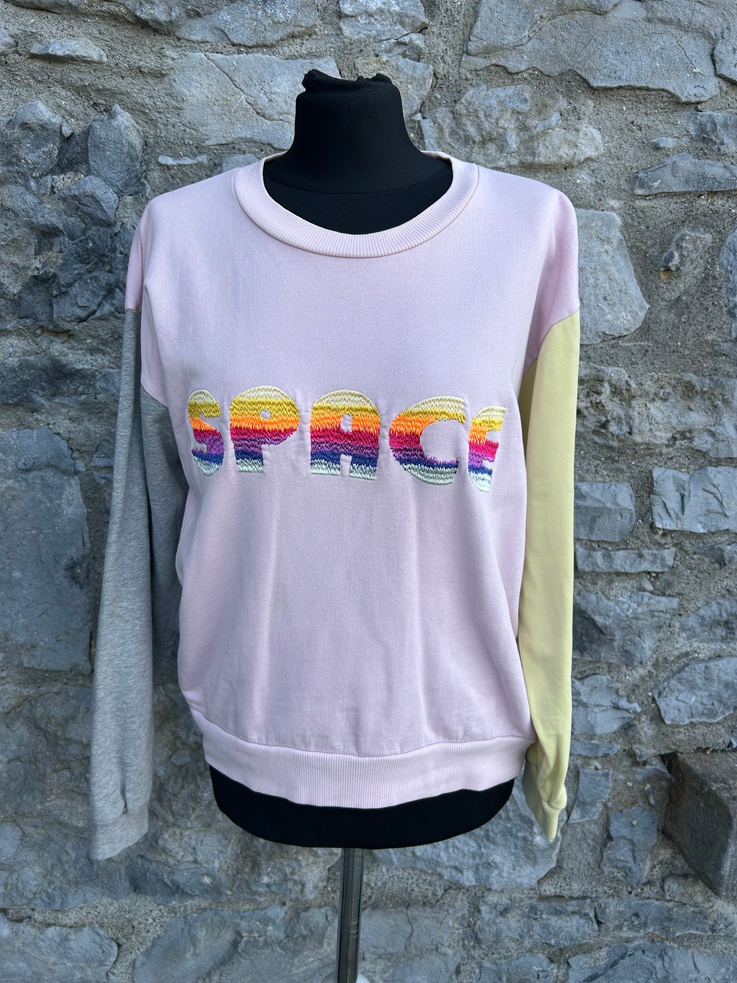 Space pink sweatshirt 13-14y (158-164cm)