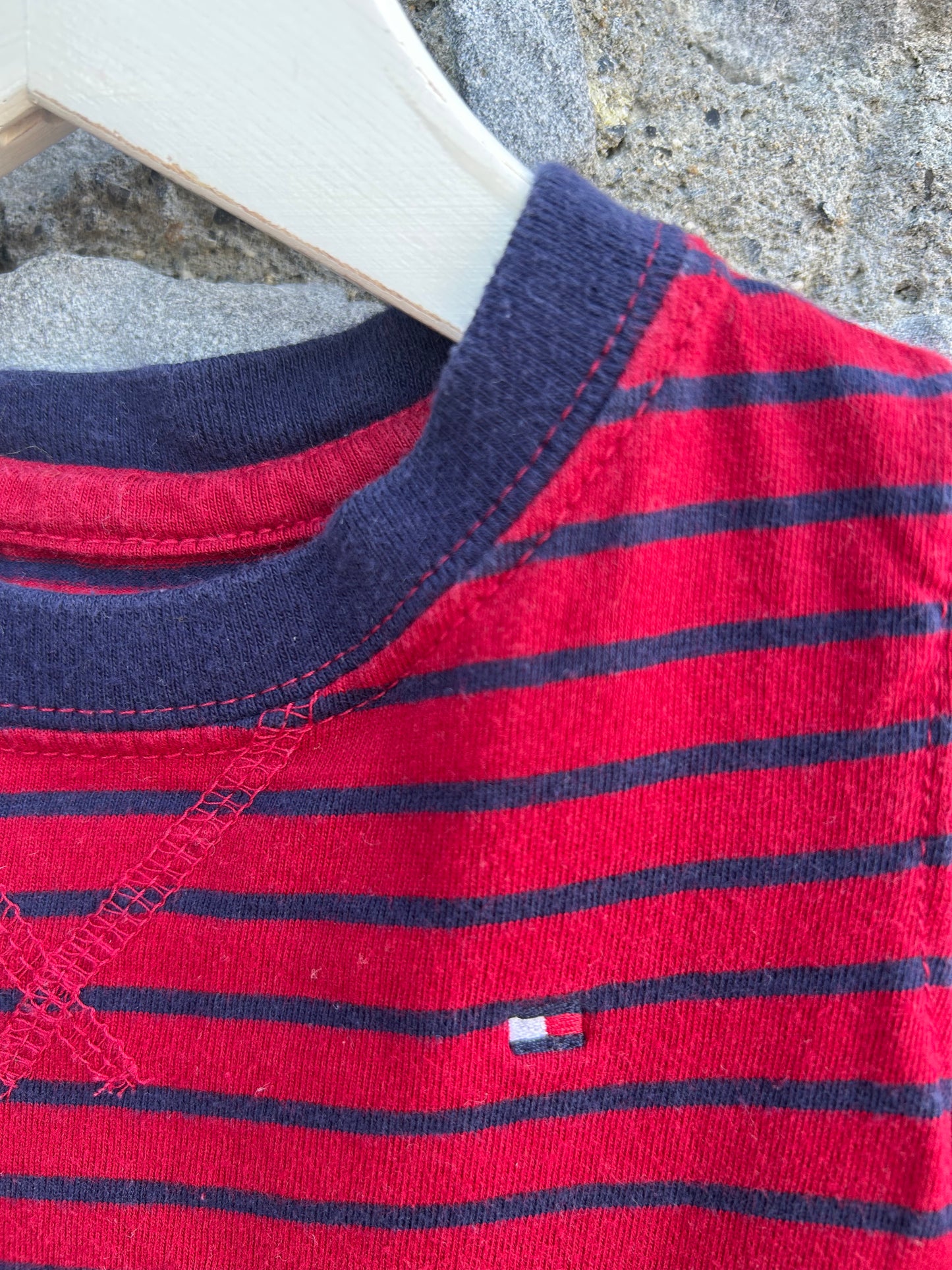 TH Red&navy T-shirt 6-9m (68-74cm)