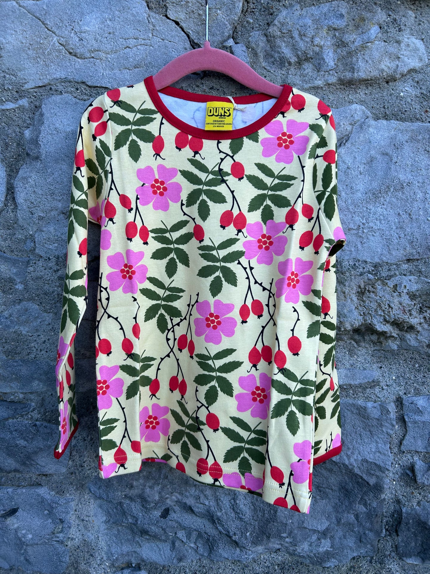 Rosehip yellow top 5y (110cm)