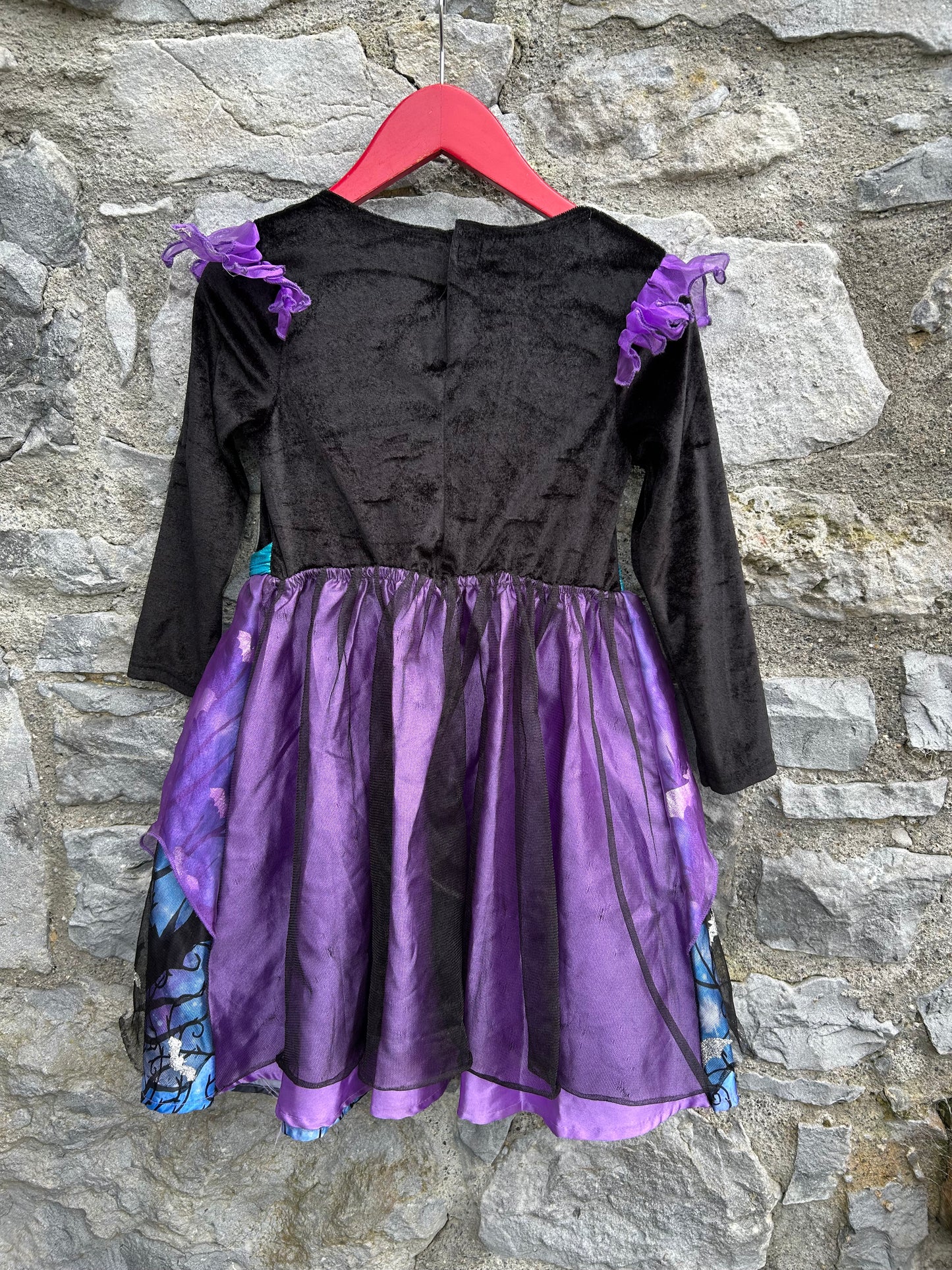 Purple witch 7-8y (122-128cm)