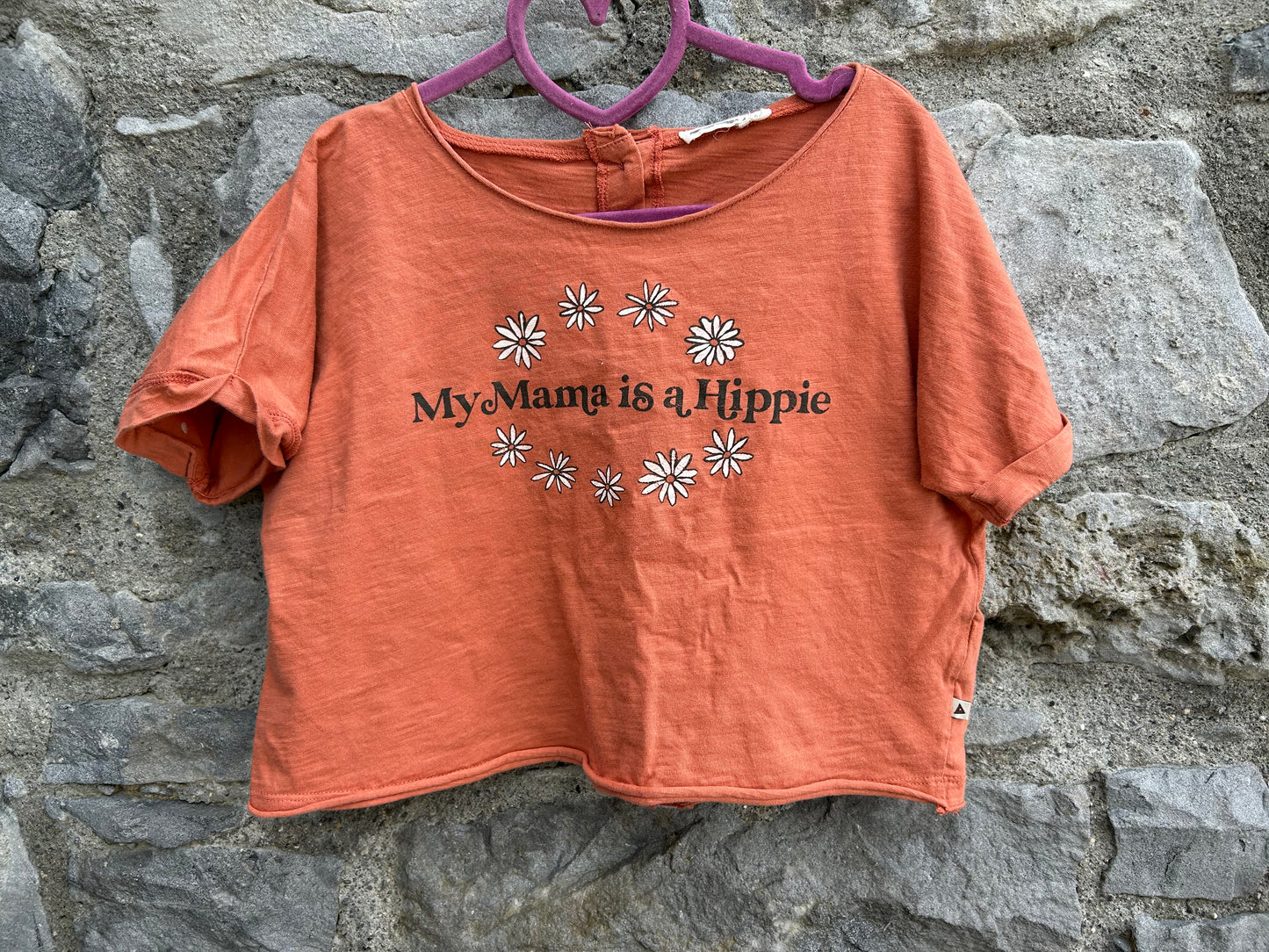 Mama is a Hippie Rusty T-shirt 6-7y (116-122cm)