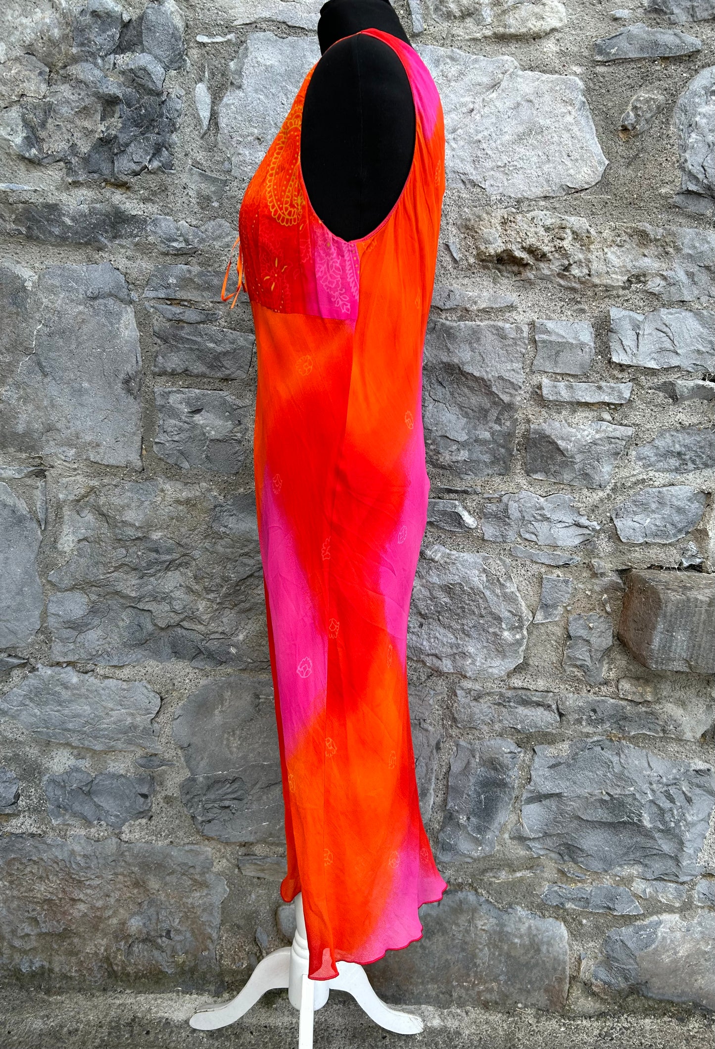 Y2K Red&pink dress uk 12