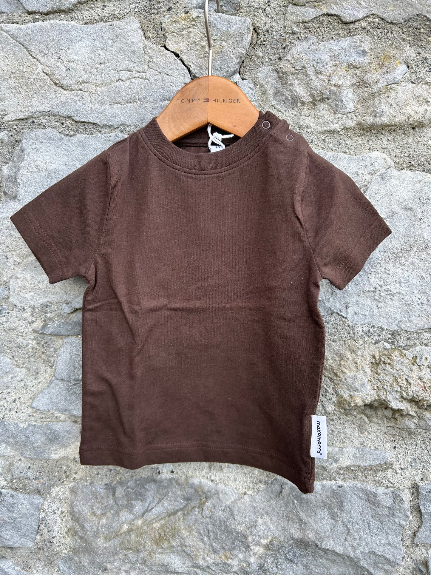 Brown T-shirt 9m (74cm)