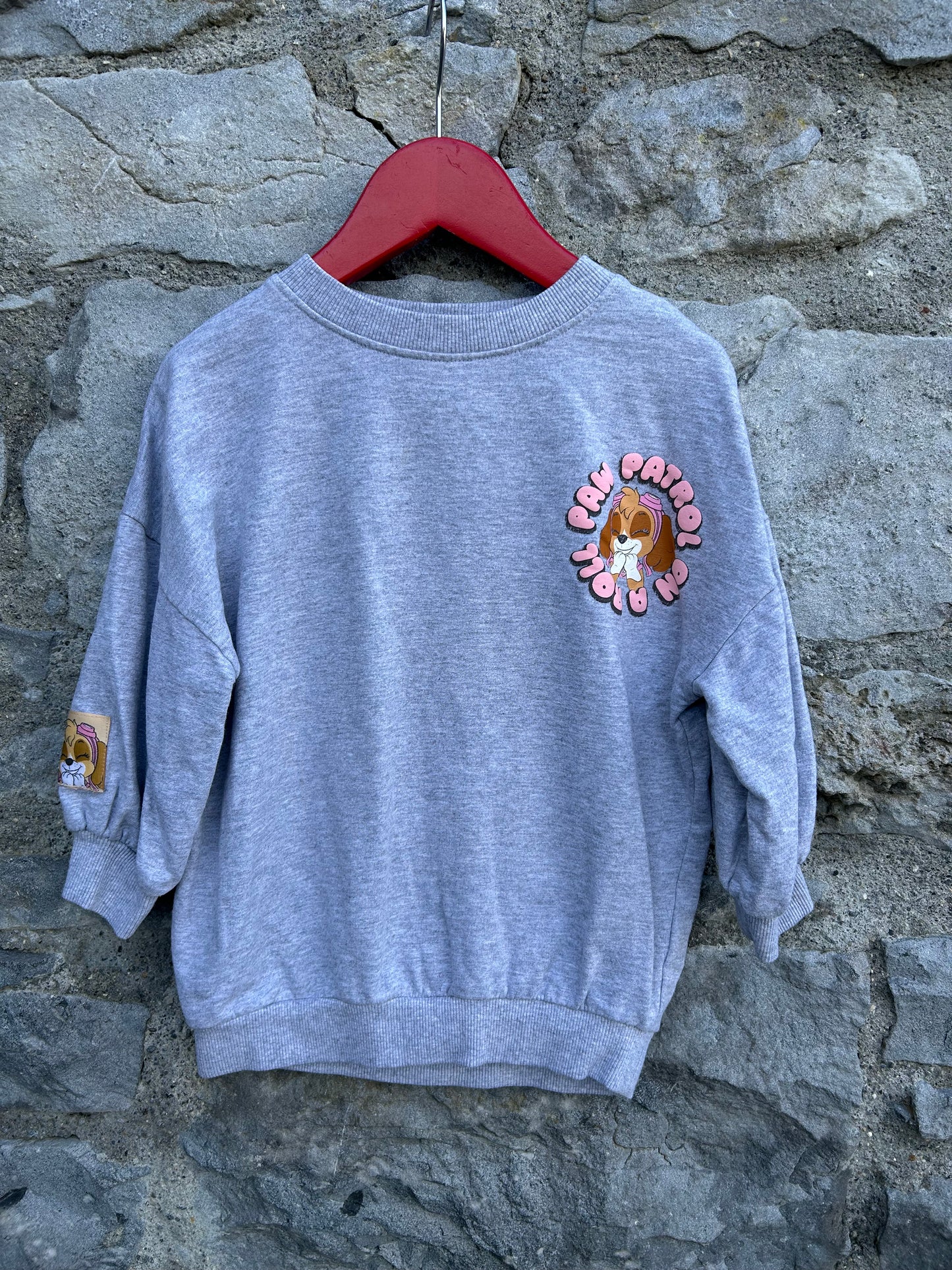 Paw Patrol grey sweatshirt 2-3y (92-98cm)