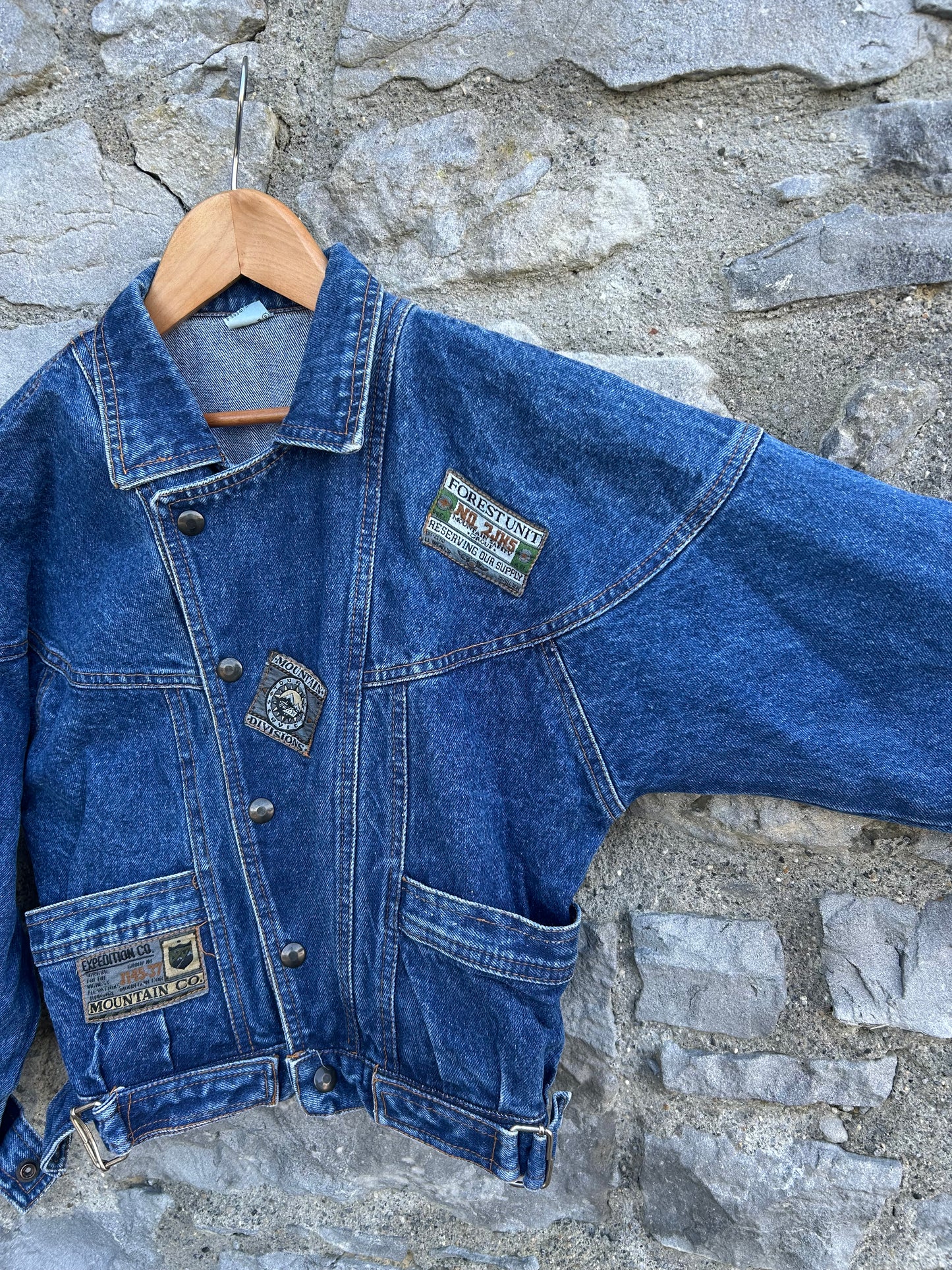 80s denim jacket 9-10y (134-140cm)