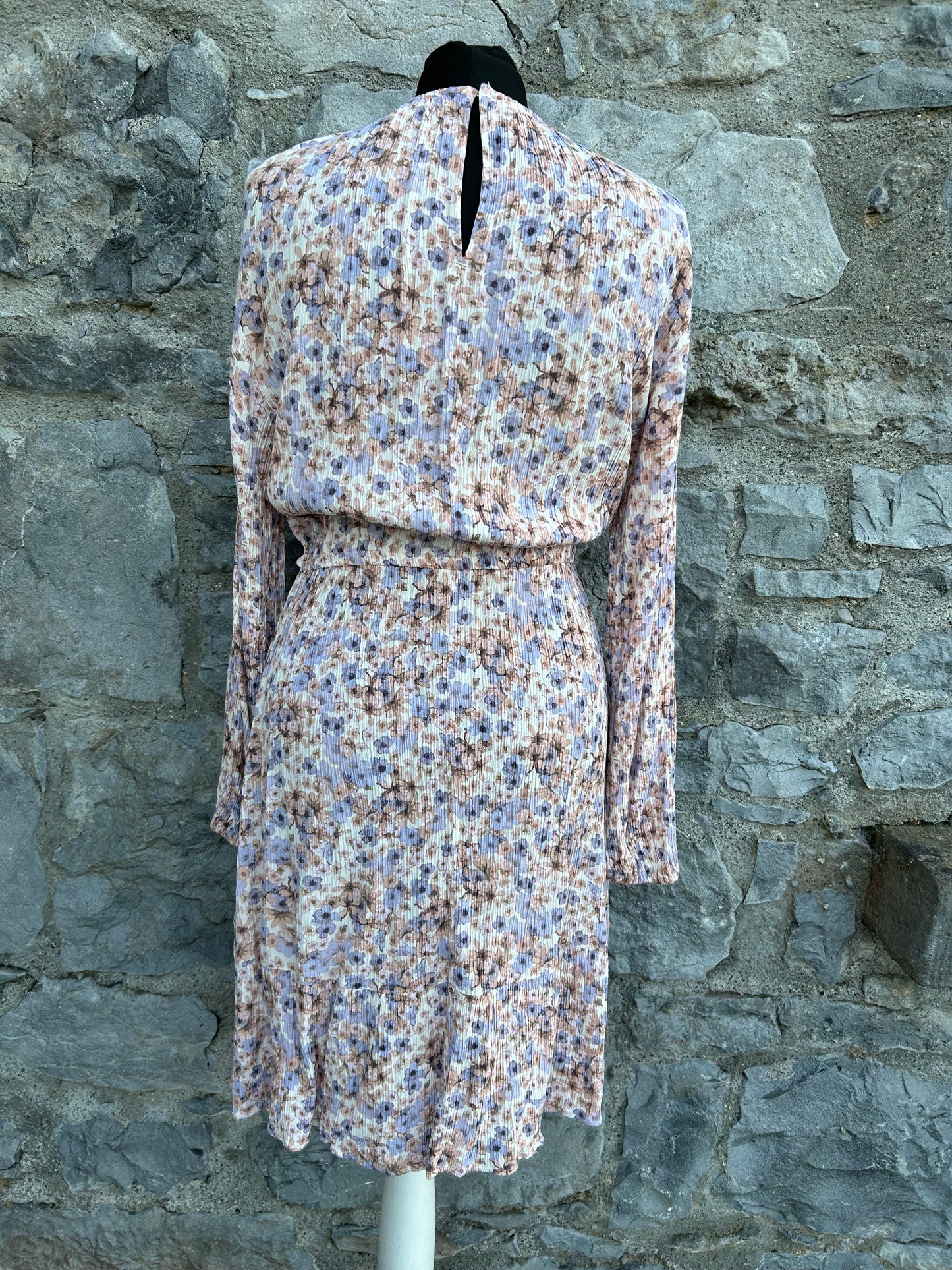 Pink floral maternity dress uk 8-10