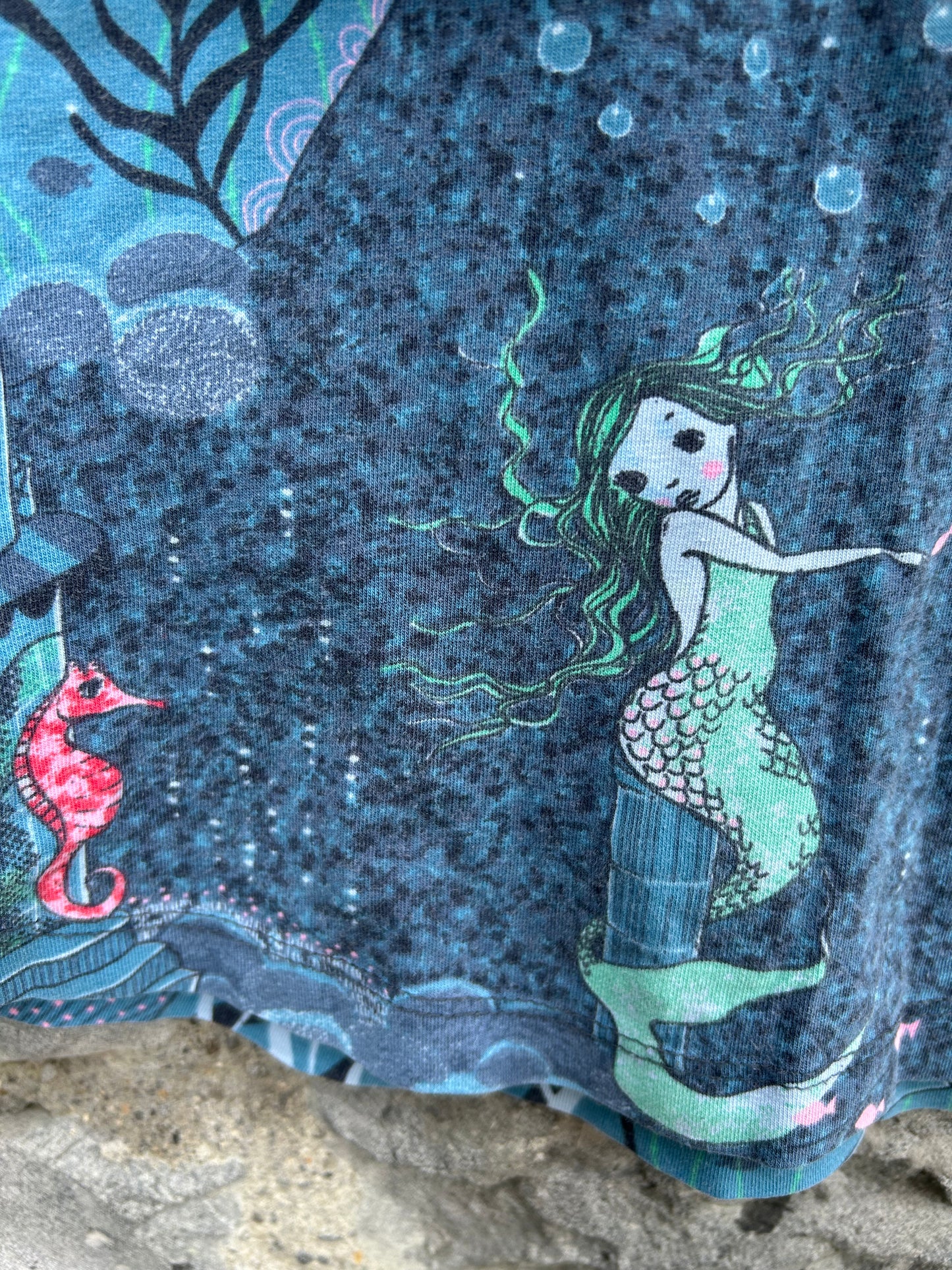 Blue Underwater dress 3-4y (98-104cm)