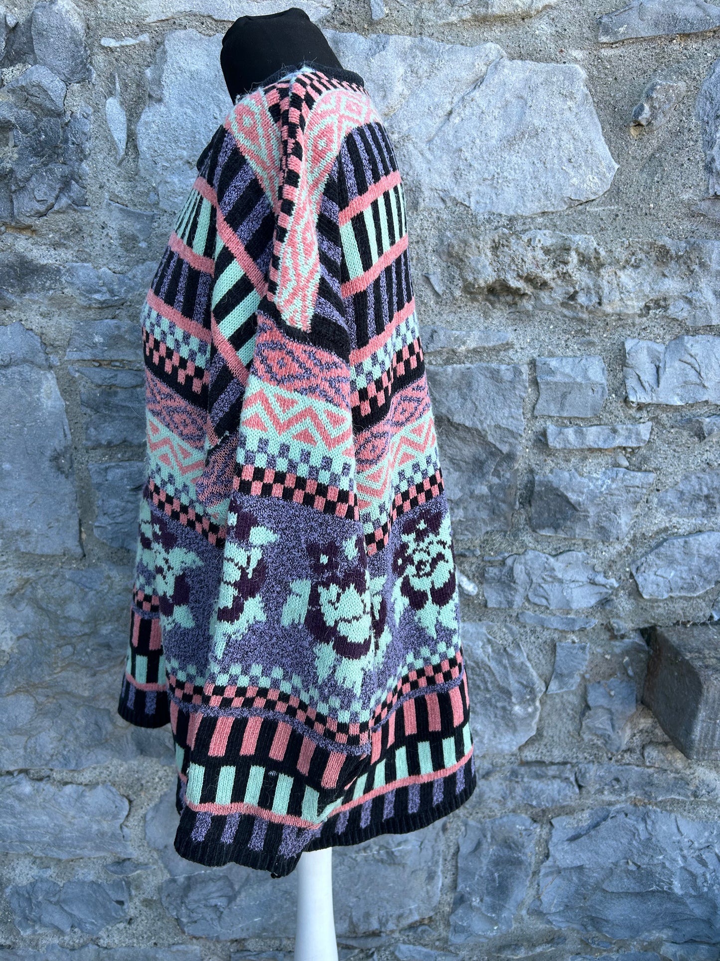 90s panel pink jumper uk 14-16