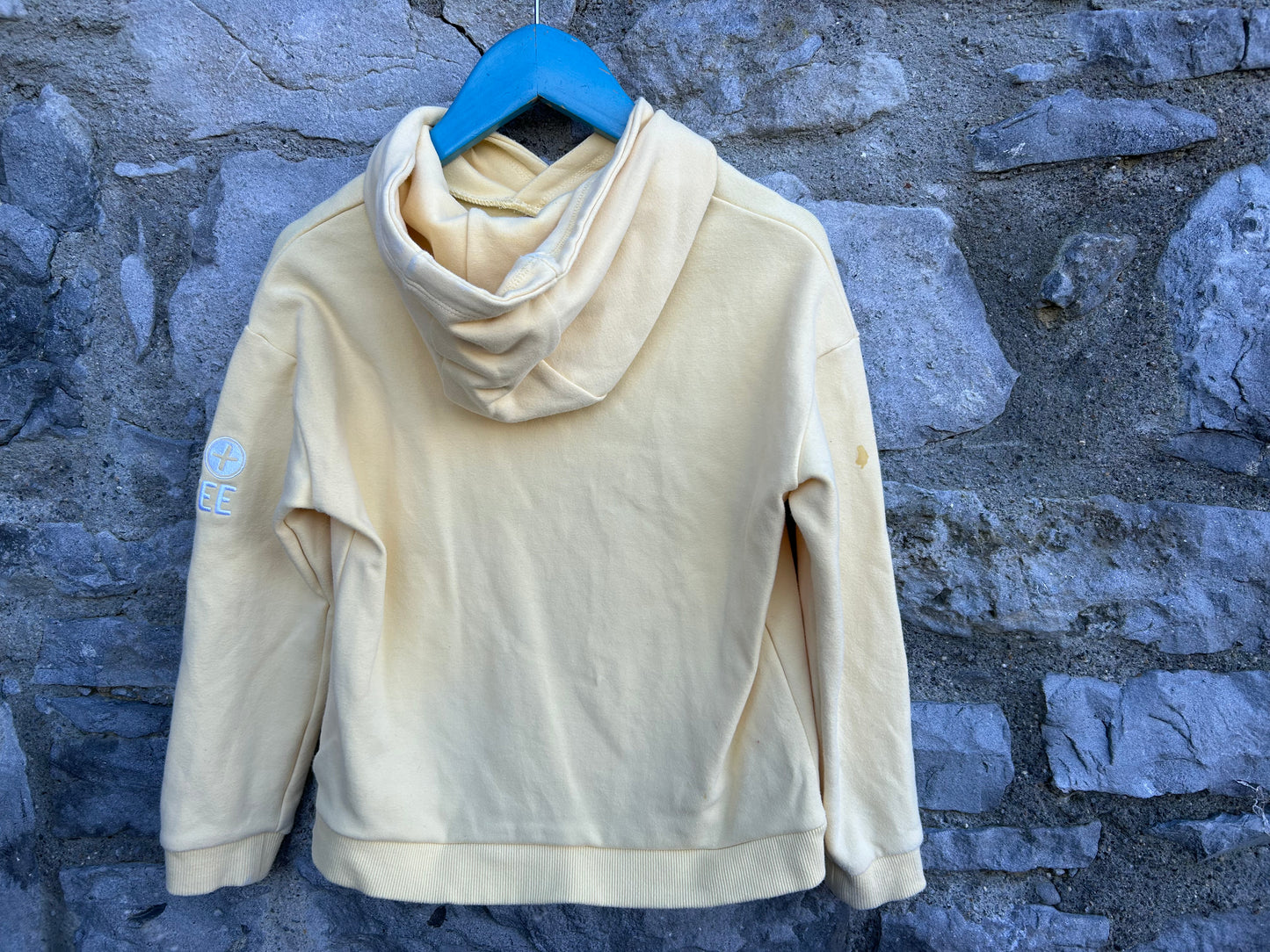Yellow hoodie 7-8y (122-128cm)