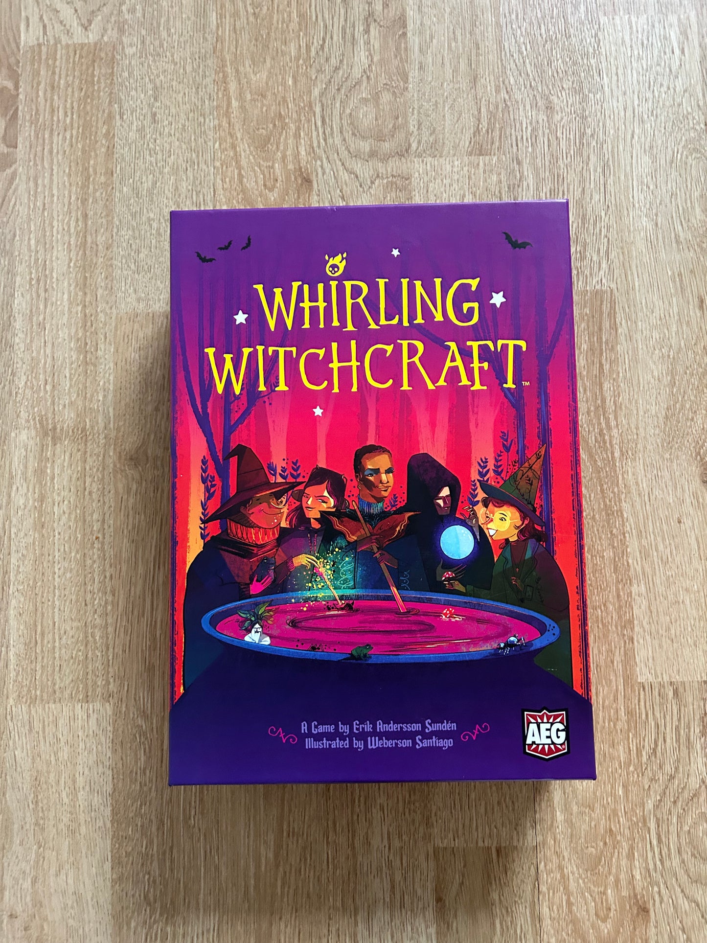Whirling witchcraft game