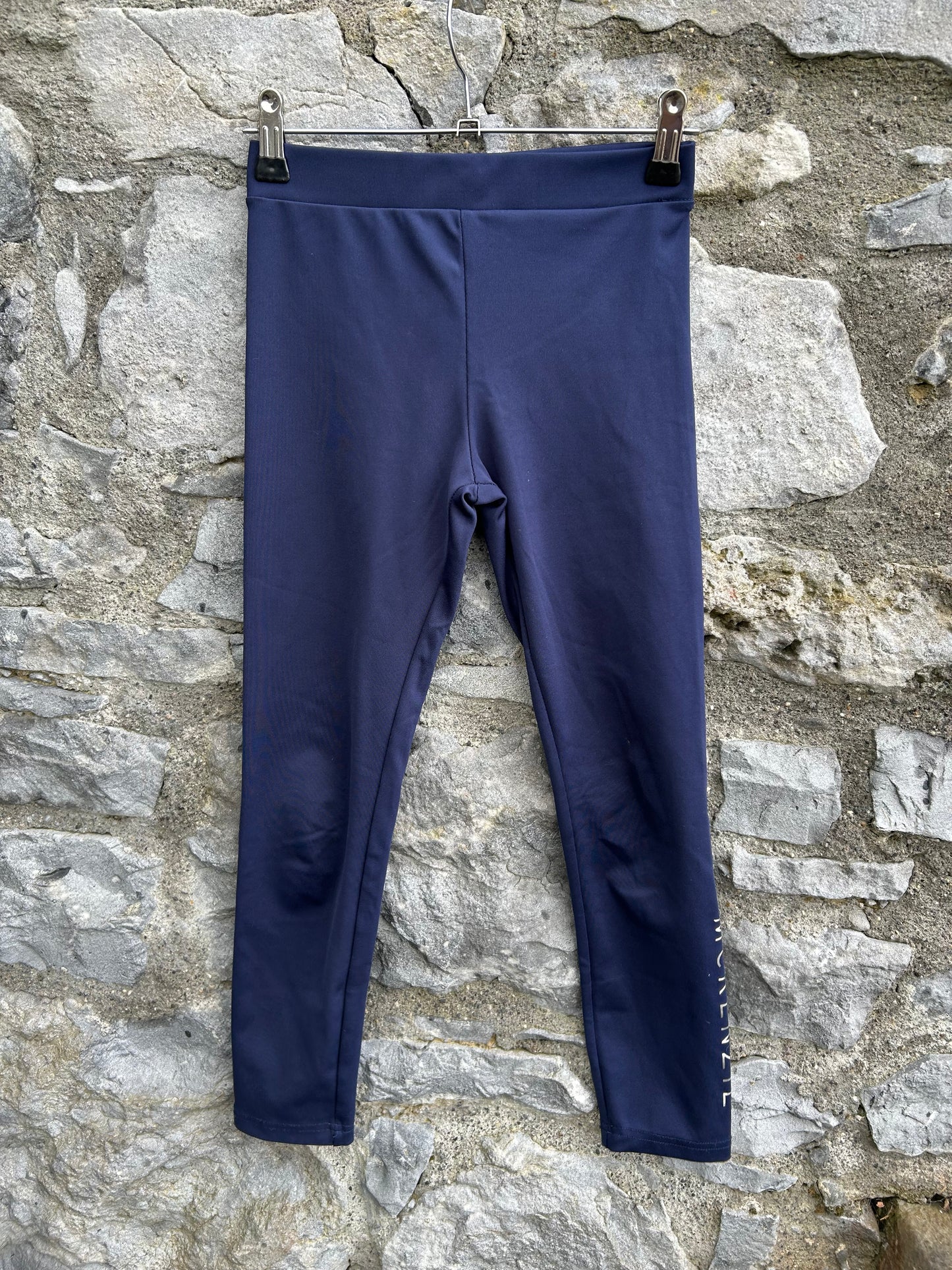 7/8 Navy leggings 10-11y (140-146cm)