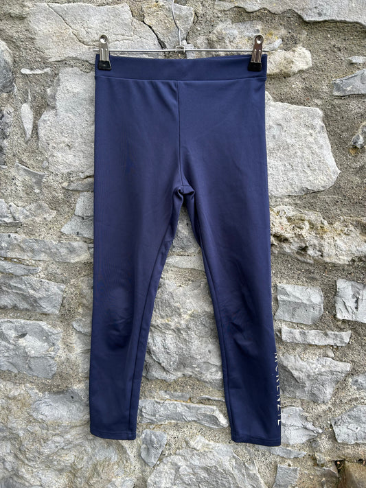 7/8 Navy leggings  10-11y (140-146cm)