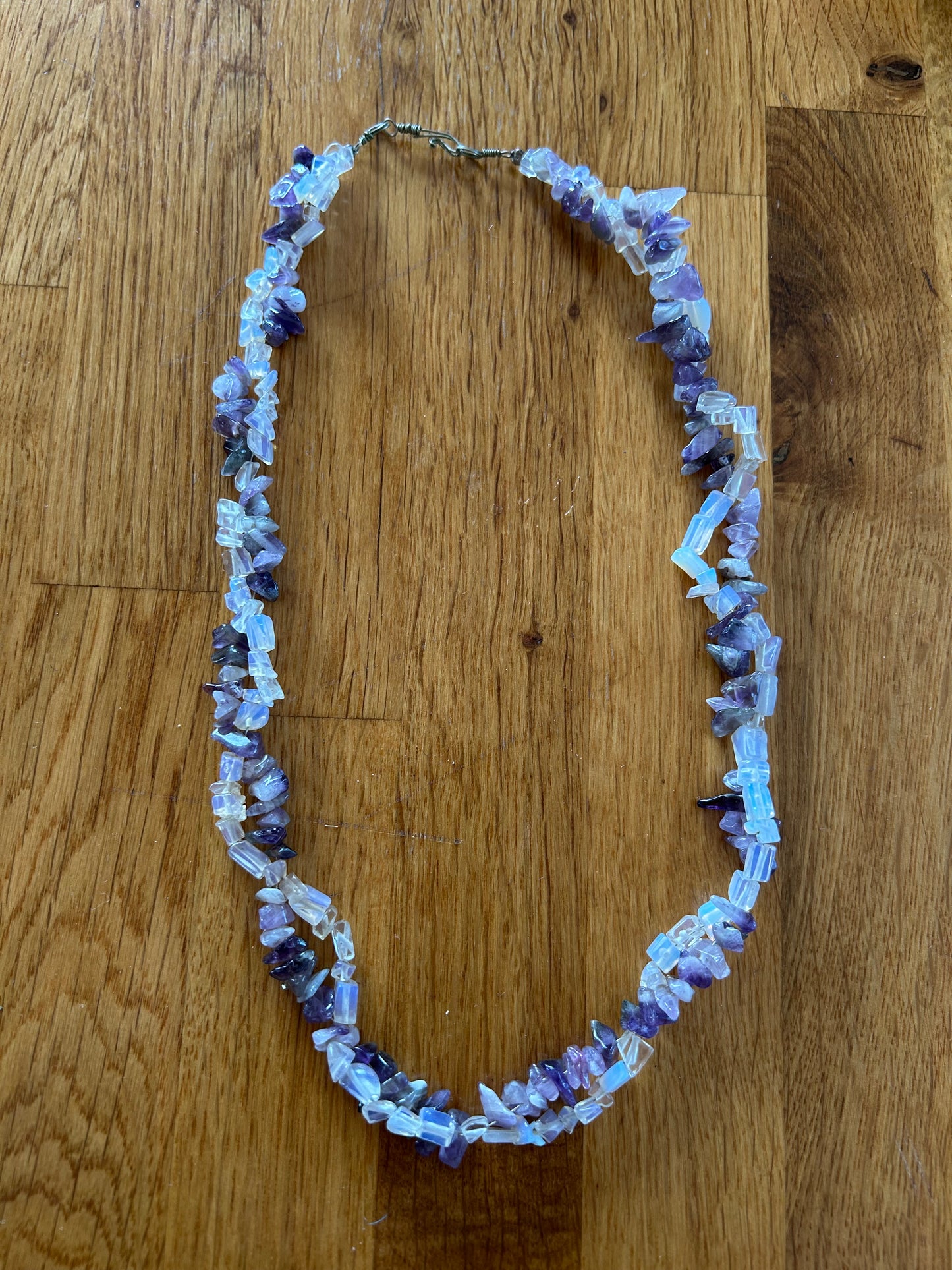 Quartz Amethyst necklace