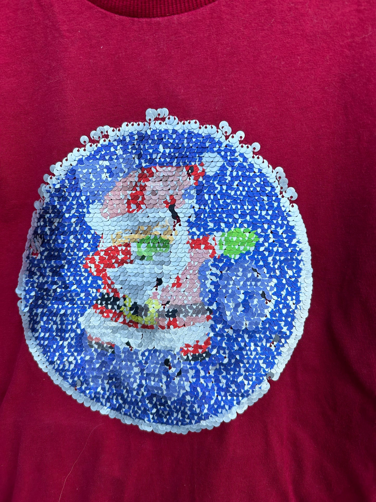 Yo ho ho Santa red top 5y (110cm)