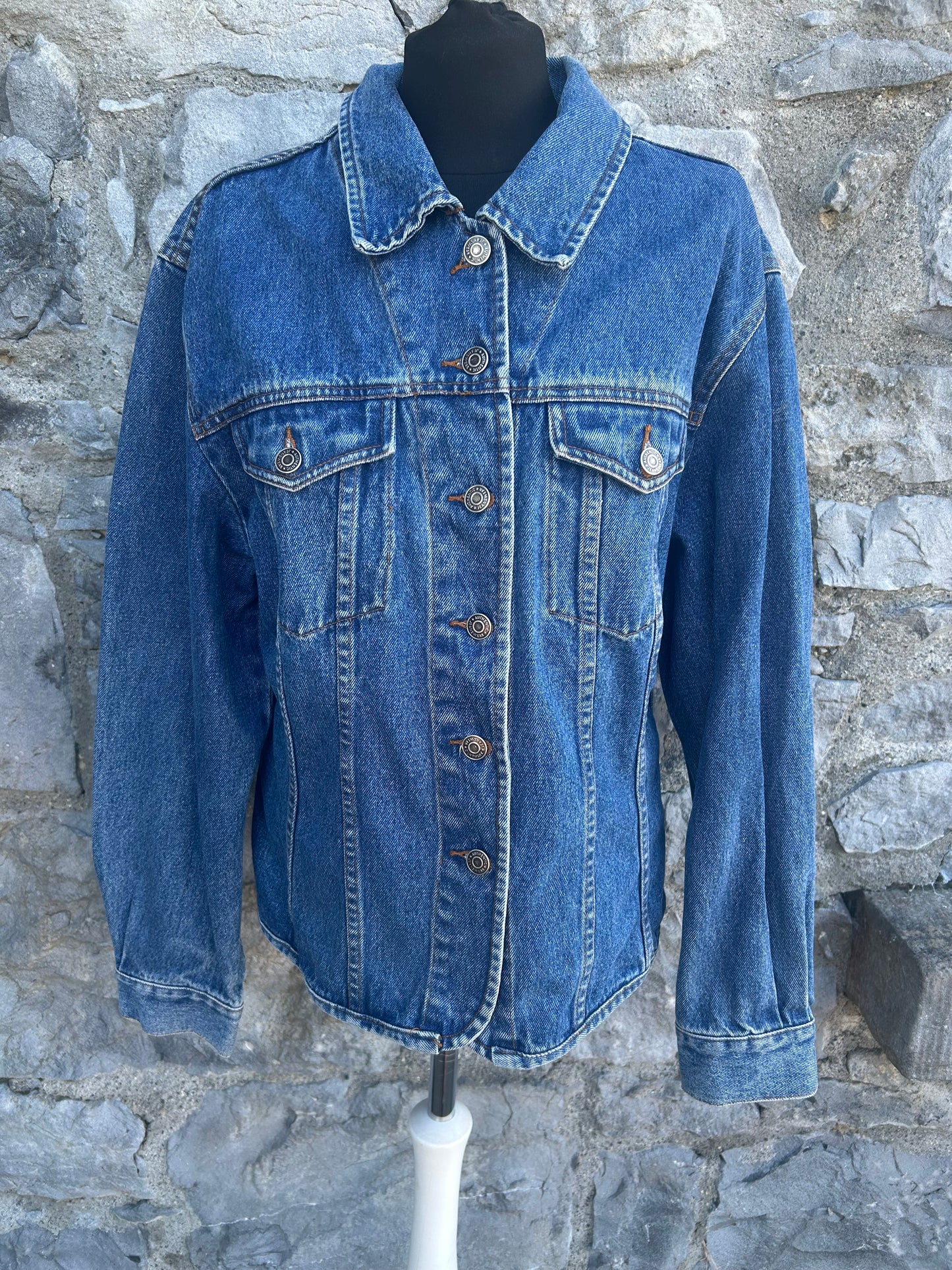 90s denim jacket uk 10-12