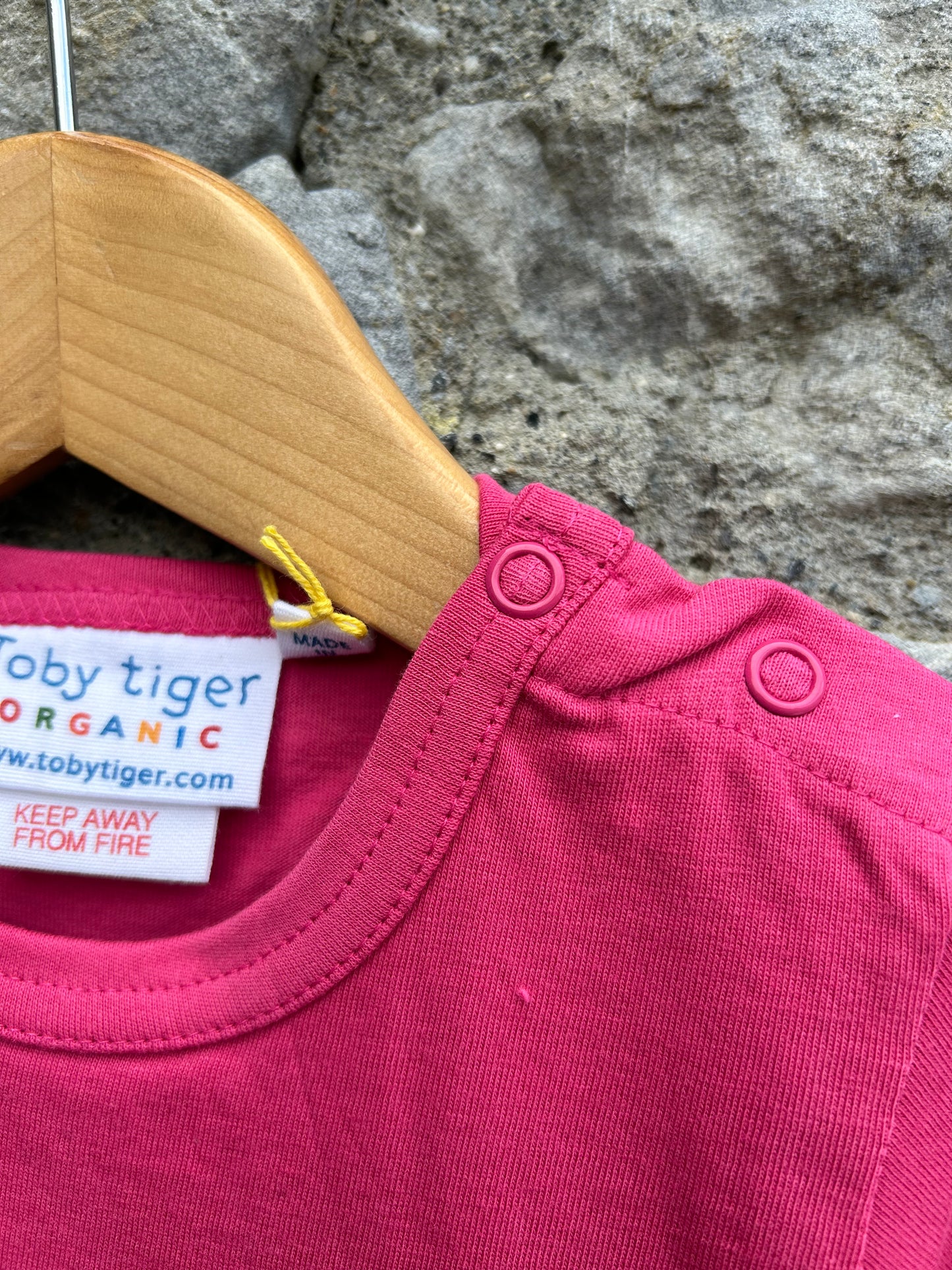 Pink T-shirt 6-12m (68-80cm)