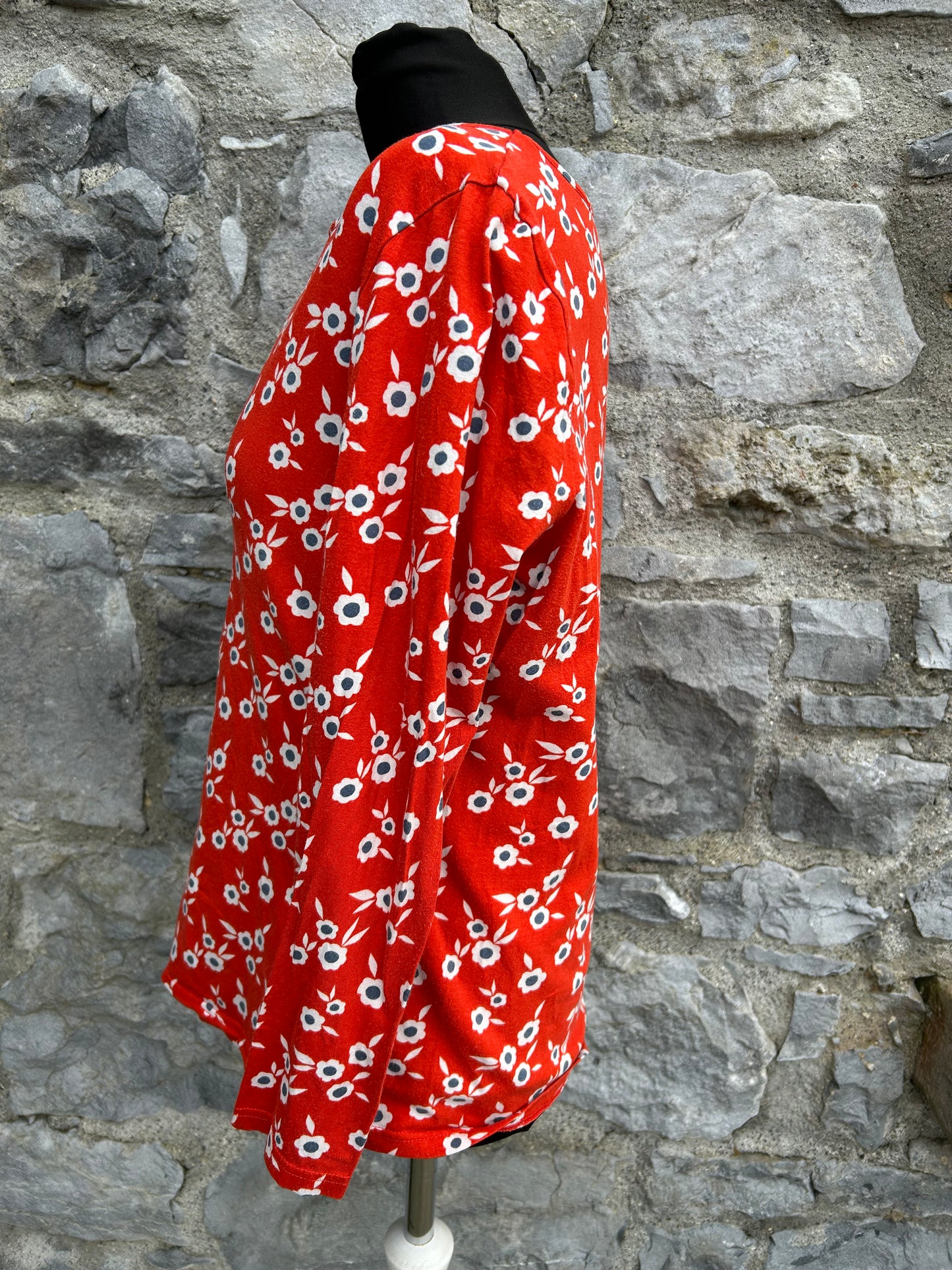 Bridget Red Nursing Top uk 12-14