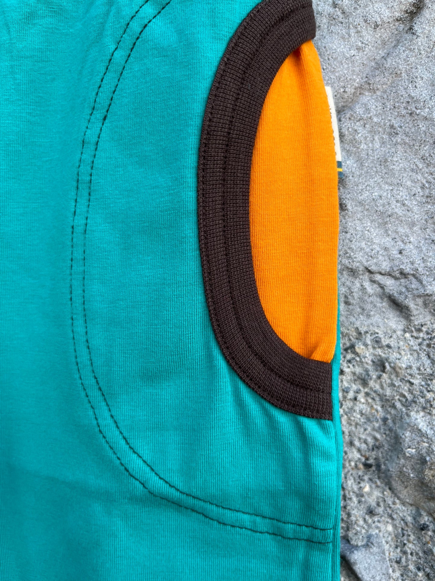 Block lagoon rib pants 9-12m (74-80cm)