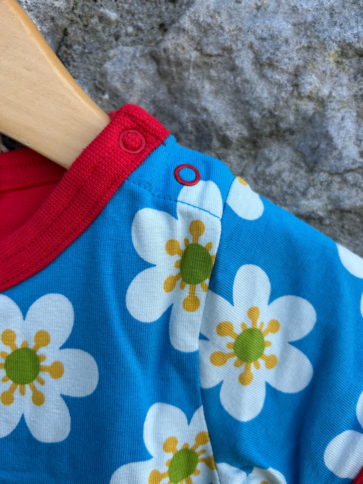 Blue anemone vest 9-12m (74-80cm)