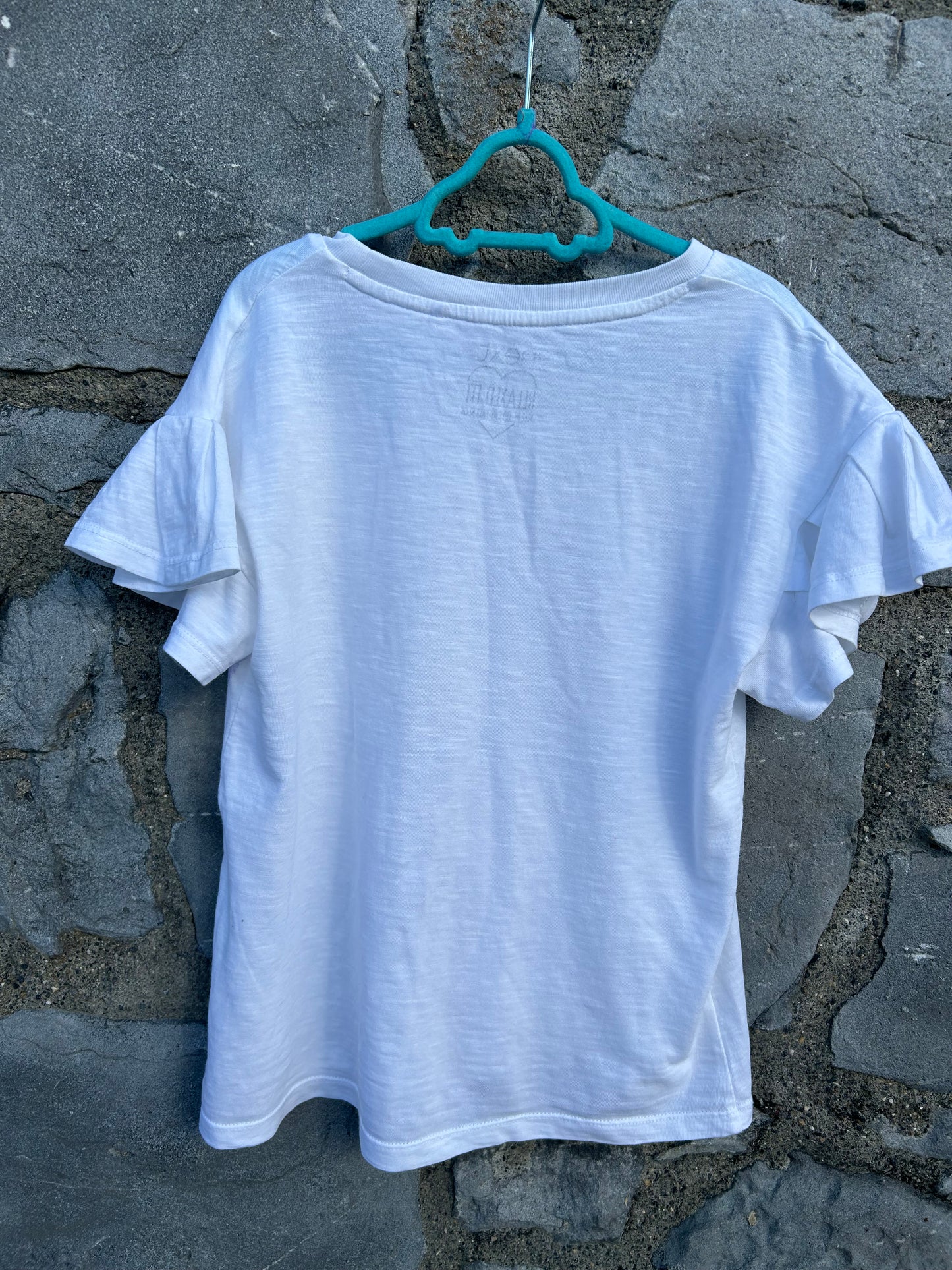 Unicorn white T-shirt 9y (134cm)